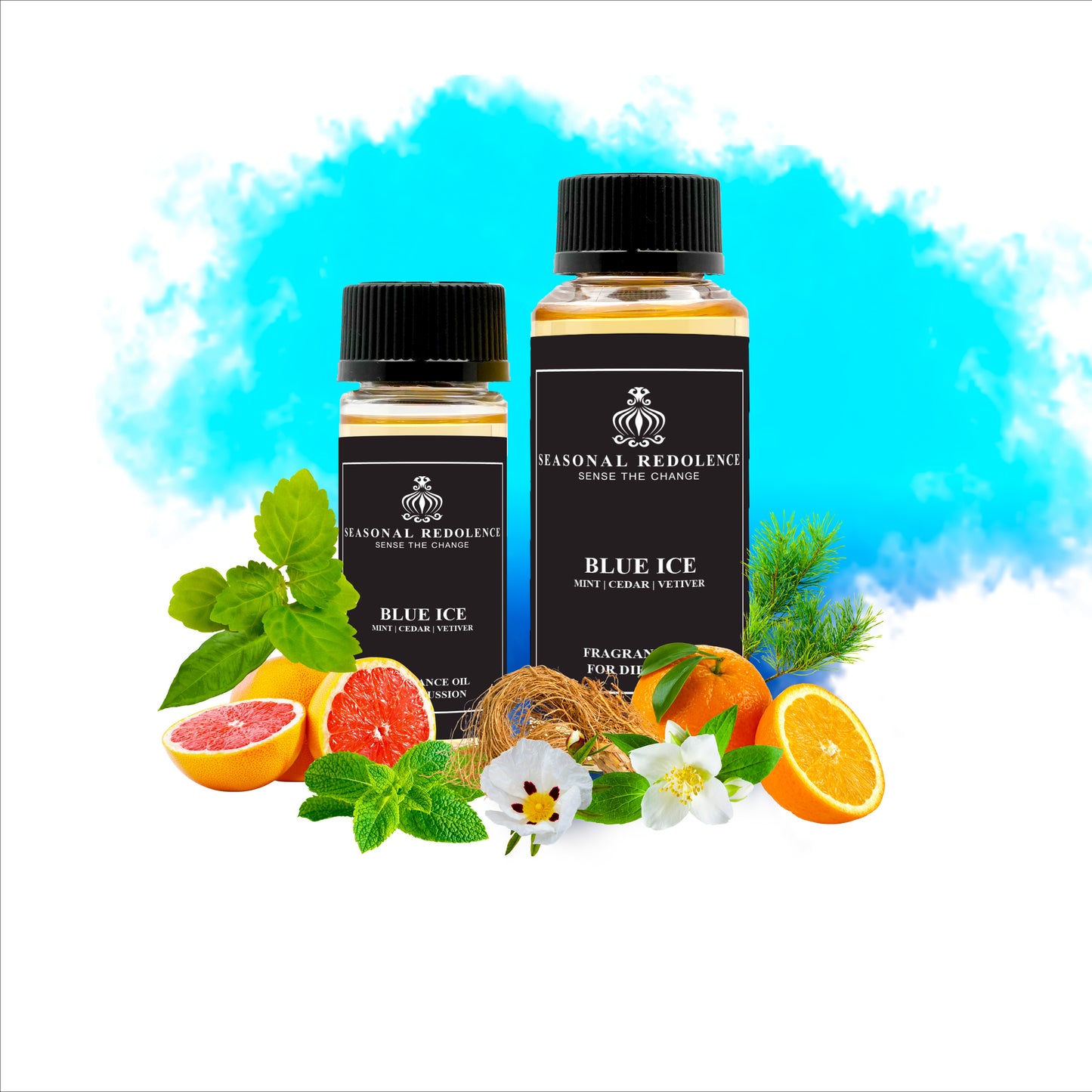 BLUE ICE Luxury Home Diffuser Scent Oil