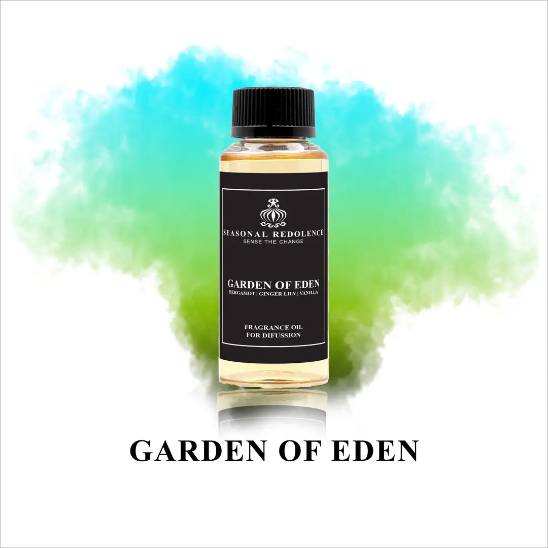 Discover the enchanting Garden of Eden Luxury Home Oil Diffuser Scent, a sophisticated fragrance journey inspired by Langham's timeless elegance. The composition opens with bright bergamot, orange, and violet, gracefully transitioning to a heart of warming ginger, delicate lily, and citrus mandarin with orange blossom. The refined base of vanilla, orchid, and pine creates a lasting, luxurious finish that transforms any space into a sanctuary of refined indulgence.