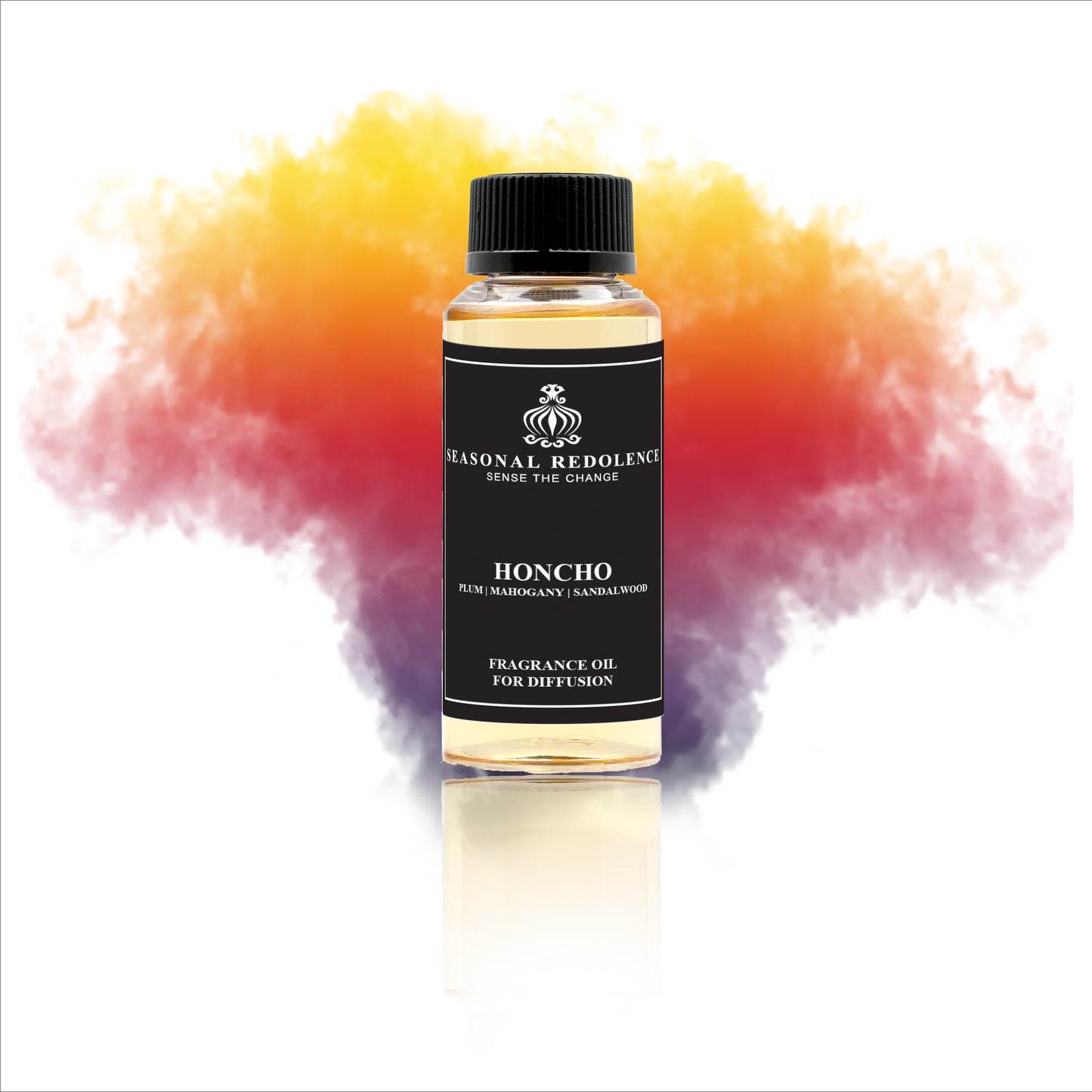 HONCHO opens with a vibrant blend of plum, oak moss, apple, lemon, bergamot, and ragwort, creating a fresh and invigorating introduction. Its heart features warm notes of mahogany, carnation, and cinnamon, adding rich depth and complexity. The fragrance settles into a sophisticated base of sandalwood, olive tree, vanilla, vetiver grass, and pine tree, delivering a balanced and lasting finish that exudes refined strength.