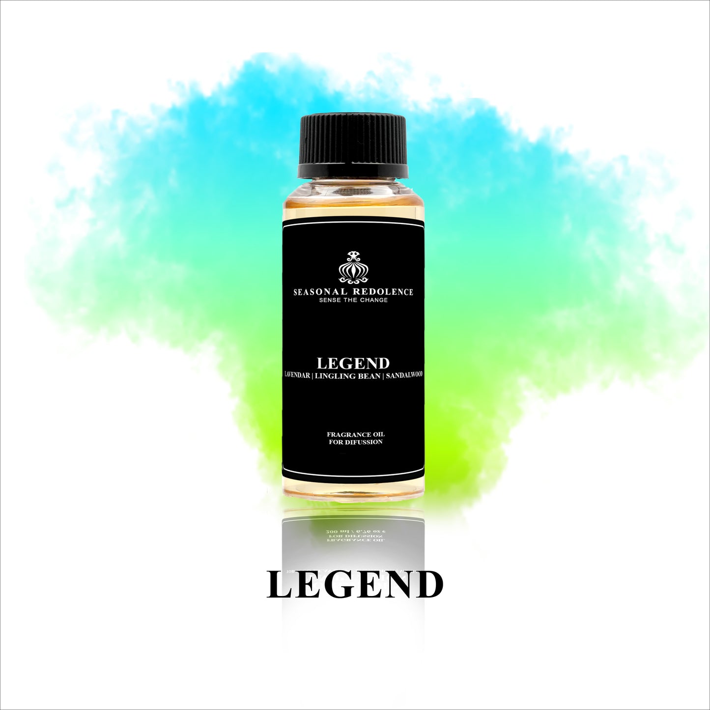 Experience the luxury of Legend fragrance diffuser oil. Our blend of top notes of lavender, pineapple, and bergamot harmoniously combines with middle notes of oakmoss, geranium, coumarin, and rose to create a unique aroma. With a base of lingling bean and sandalwood, indulge in a rich and elegant ambiance.