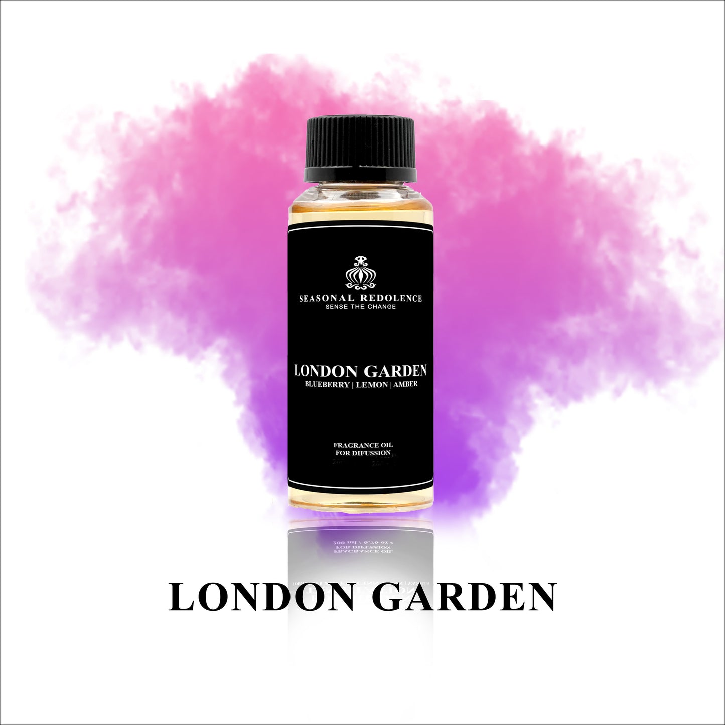 Indulge in the luxurious scent of London's finest gardens with our diffuser oil. The top notes of peach, apricot, plum, and blackcurrant blend perfectly with the delicate middle notes of jasmine and peony. Finished with the warm base notes of musk, vanilla, and cedar, this fragrance will transport you to a blooming paradise.