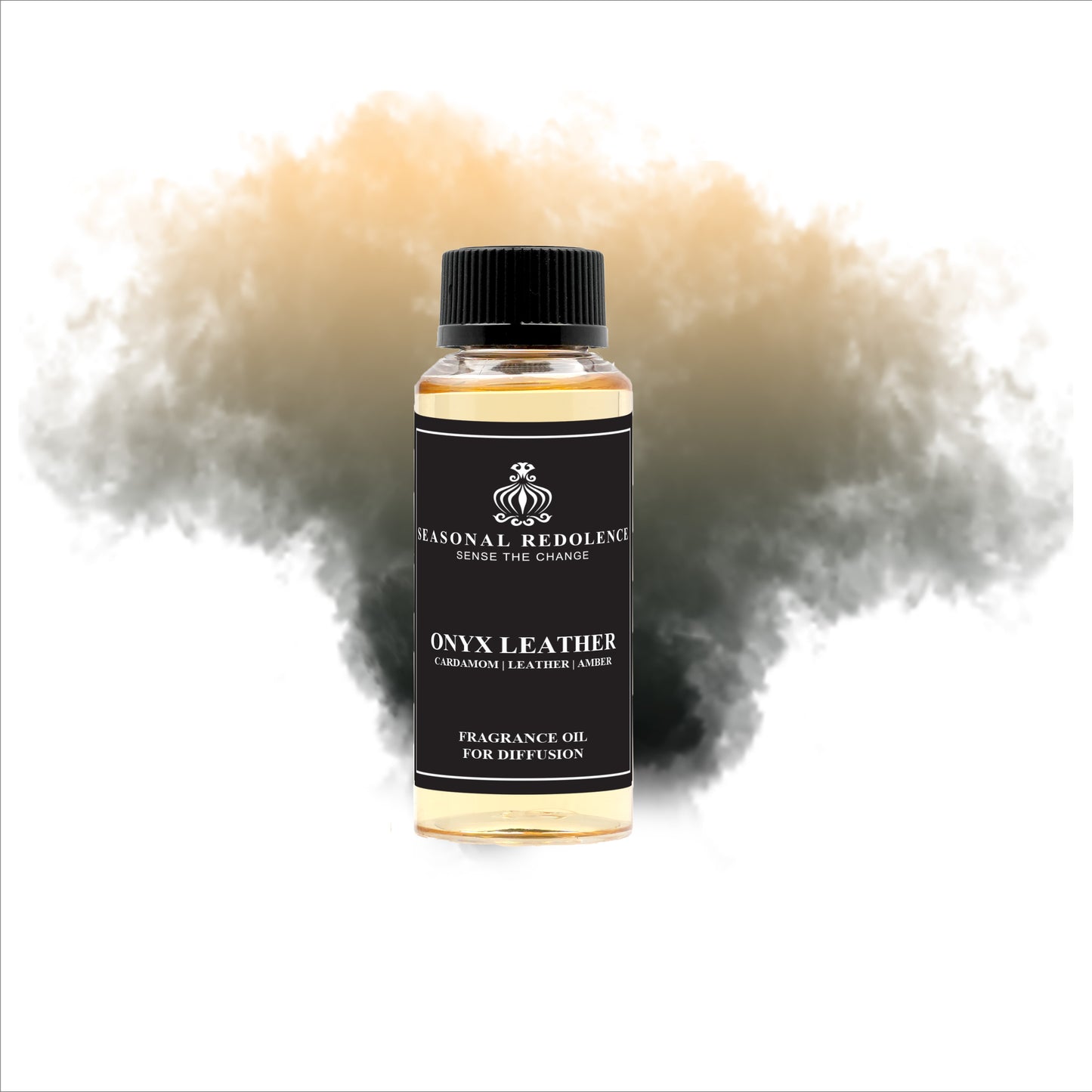 ONYX LEATHER captures the essence of refined elegance with a complex fragrance journey. The composition opens with warm cardamom, immediately establishing character and intrigue. Heart notes of supple leather and delicate jasmine create a captivating balance—earthy sophistication meets floral grace. The base anchors the scent with amber's golden warmth, oak moss's grounding earthiness, and patchouli's sensual depth, resulting in a fragrance that lingers with timeless allure.