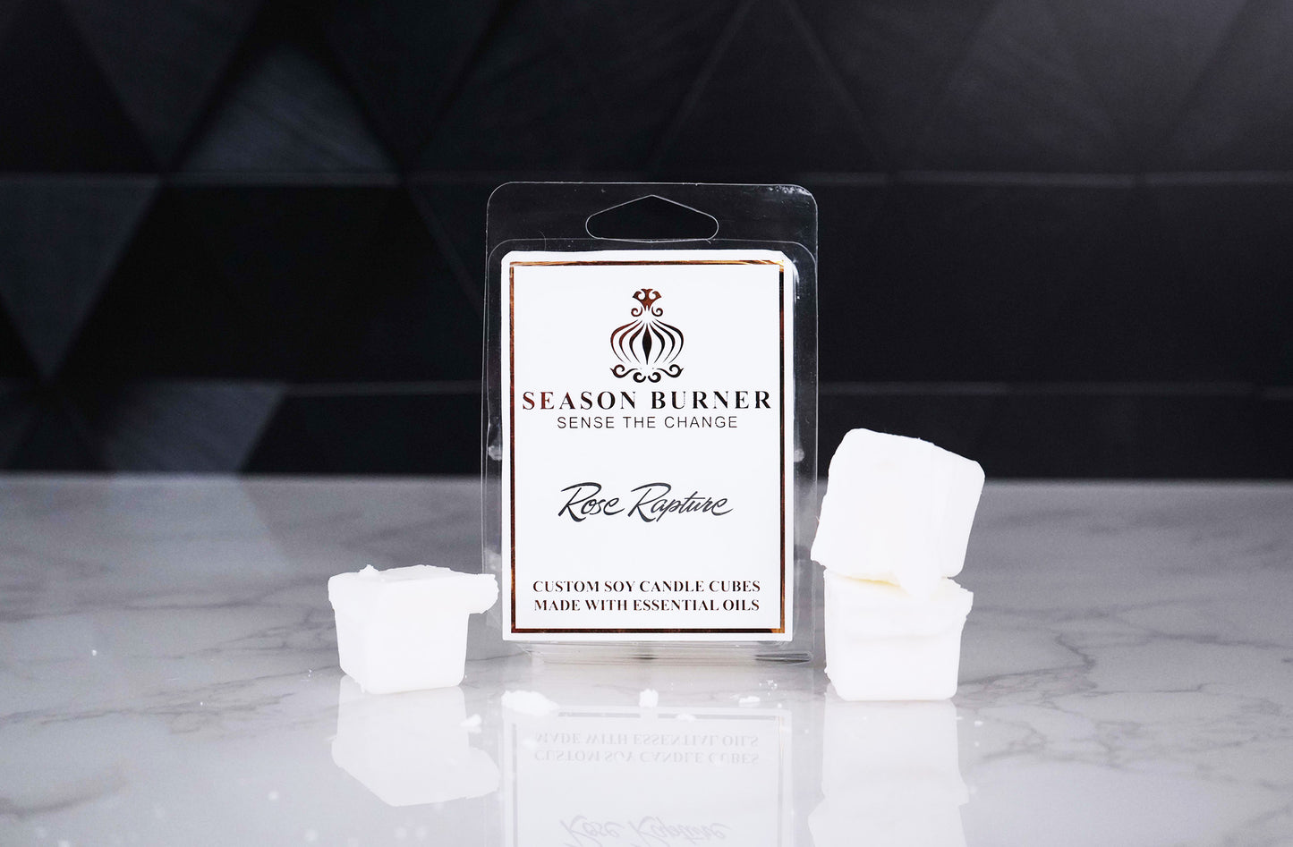 Rose Rapture Soy Wax Cube