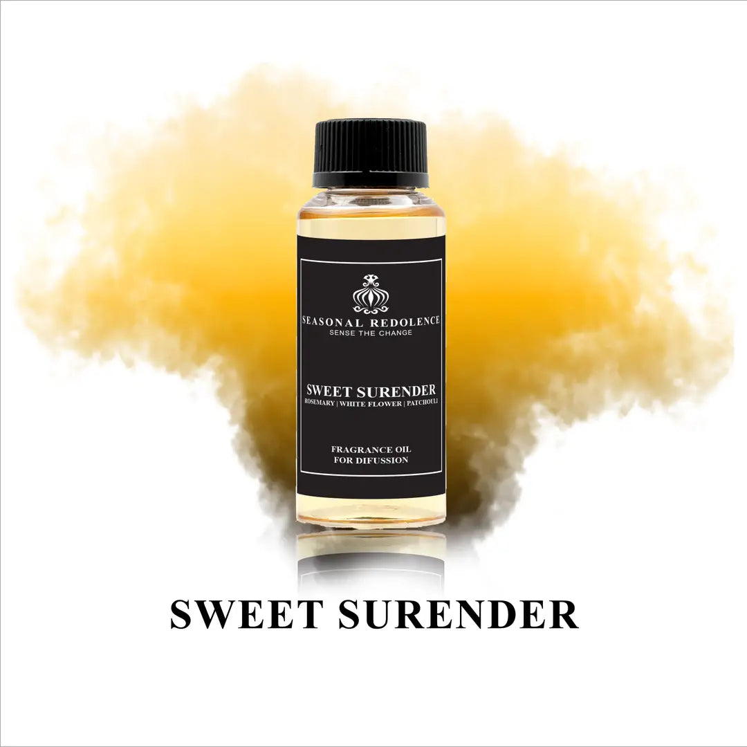 Sweet Surrender captures the essence of refined elegance with its meticulously layered fragrance composition. The opening unfolds with bright, invigorating notes of rosemary, bergamot, and grapefruit that awaken the senses. A delicate heart of white florals, thyme, and tonka bean emerges, creating a graceful balance between botanical freshness and creamy warmth.