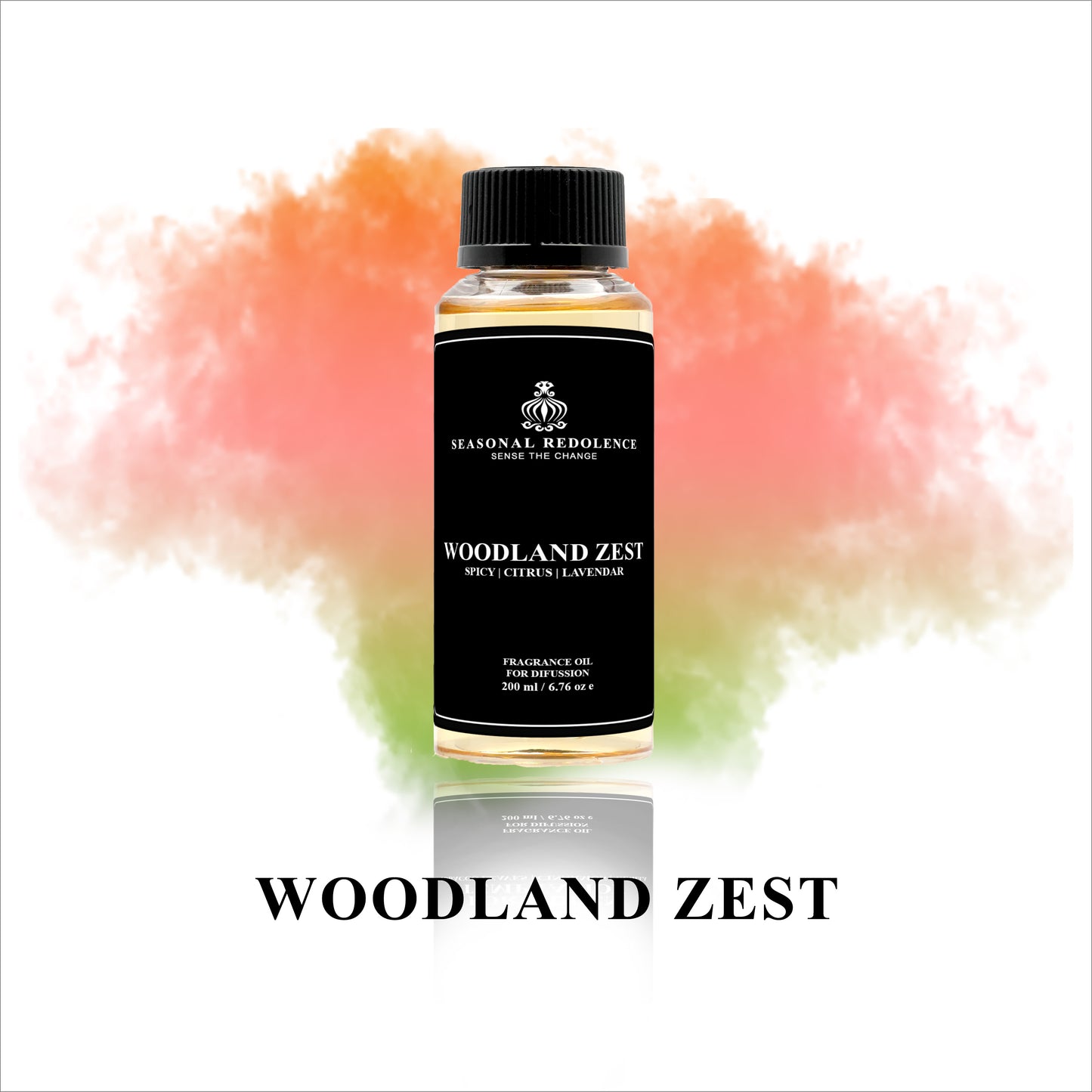 Woodland Zest captures the essence of Parisian elegance with a dynamic fragrance journey. Bright citrus and spicy top notes give way to a refined heart of cedar, lavender, and delicate lily of the valley. The sophisticated base of patchouli, oak moss, and vetiver creates a grounding finish that lingers beautifully.