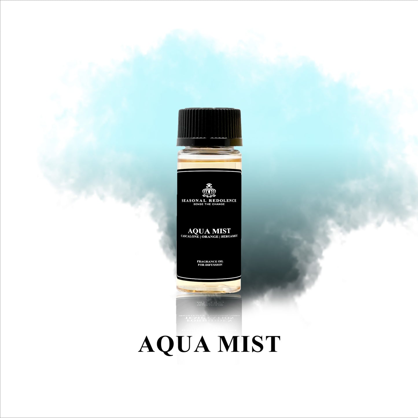 Aqua Mist Luxury Fragrance Diffuser Oil opens with a luminous blend of cascalone, orange, and bergamot that evokes the freshness of coastal air. The heart reveals a vibrant interplay of watermelon, orange, and star fruit, creating an unexpectedly fruity elegance. A sophisticated ambergris base provides warmth and lasting depth, anchoring the composition with refined sensuality. 
