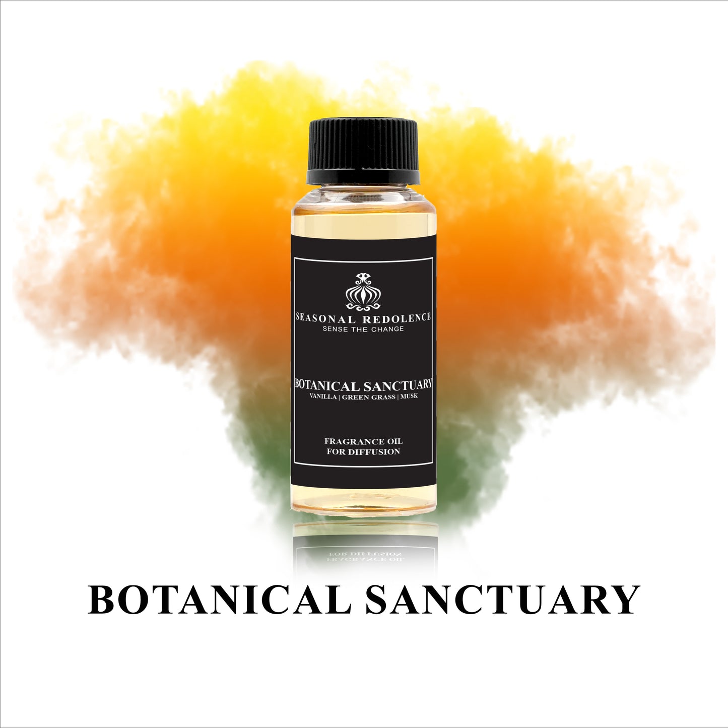 Unwind in a botanical sanctuary with notes of vanilla, ylang-ylang, green grass, leaves, frankincense, musk, and amber. This luxurious fragrance will transport you to a tranquil oasis, leaving you feeling relaxed and rejuvenated. Embrace nature's beauty and indulge in this exclusive experience.