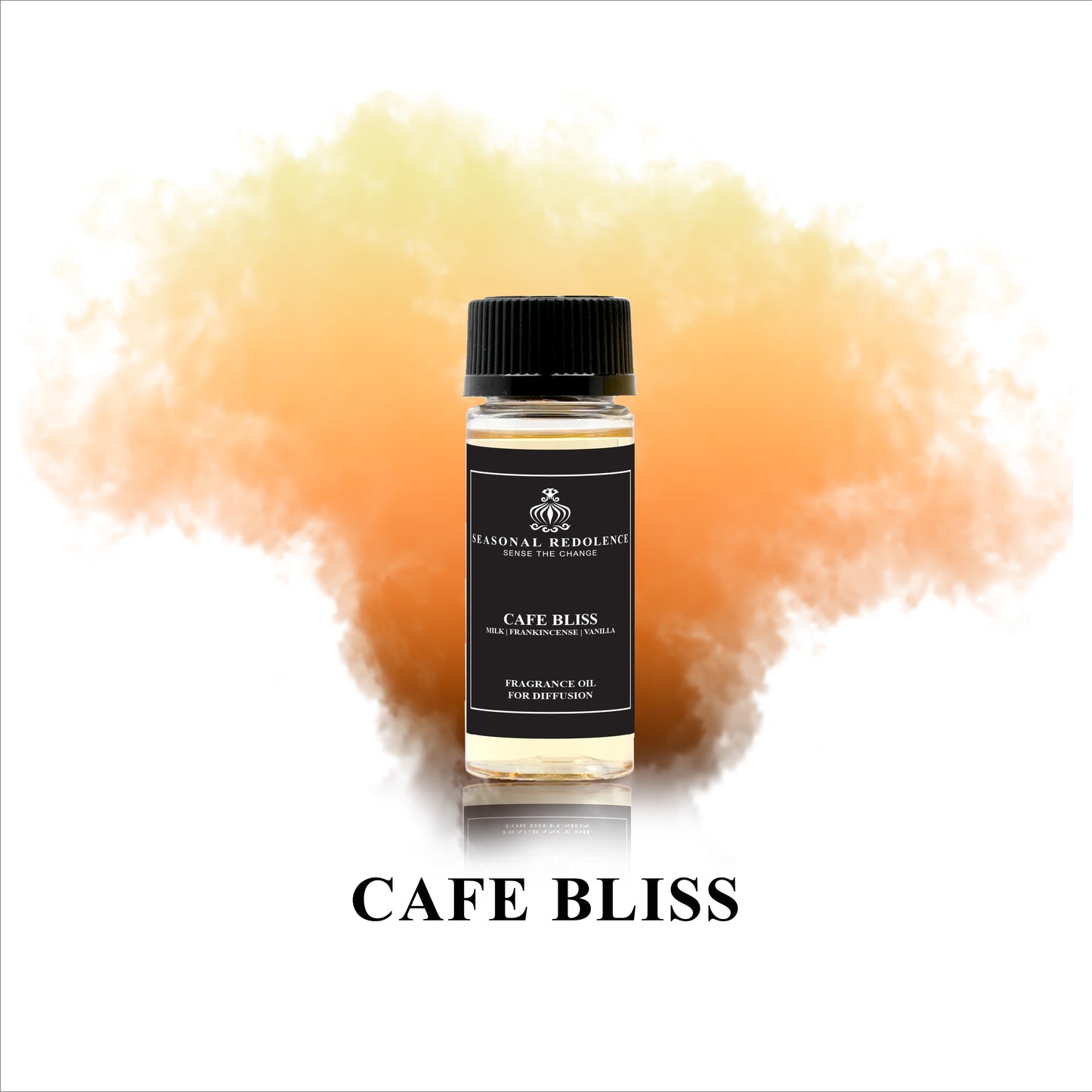 Indulge in pure bliss with Cafe Bliss. This luxurious fragrance combines creamy milk, exotic frankincense, and rich notes of vanilla and caramel for a sensory experience that is both sophisticated and exclusive. Let the elegant blend of scents transport you to a world of art, literature, and fashion, and elevate your everyday moments into something truly divine.