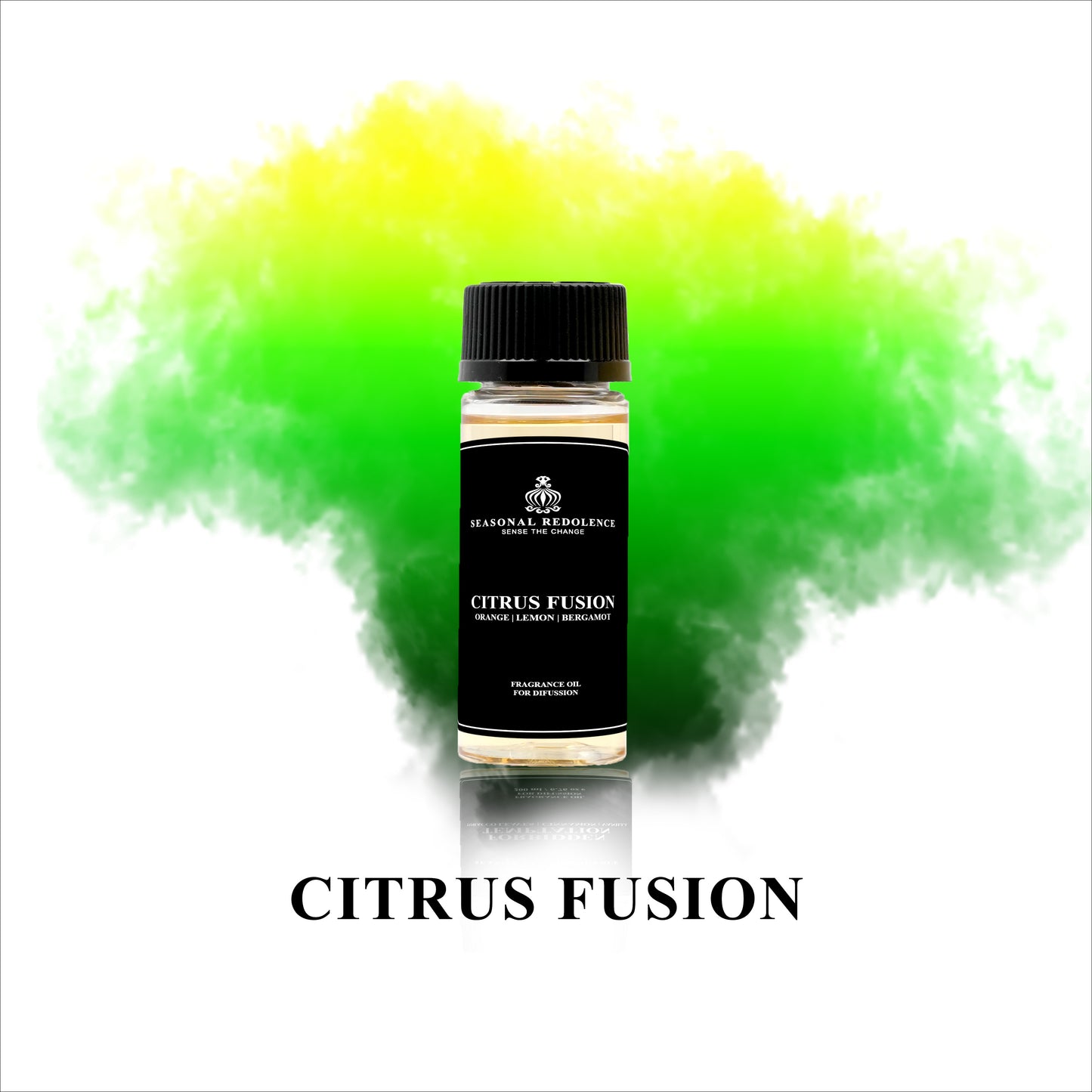 Elevate your space with this refined fragrance diffuser oil, where bright citrus notes of lime, orange, and bergamot open into a sophisticated heart of basil, thyme, lilac, and iris. The composition settles into a grounding base of vetiver and patchouli, creating a complex, layered scent experience that evolves throughout the day.