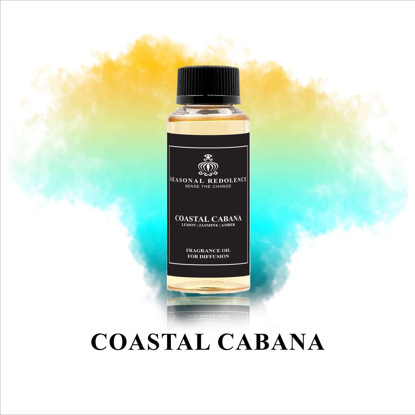 Introducing Coastal Cabana, a luxurious fragrance that will transport you to a seaside paradise. The invigorating top notes of lemon and bergamot are complemented by the subtle hint of jasmine and marine in the middle. The base of amber and musk adds a deep and sensual touch, making this scent truly exclusive. Indulge in a world of sophistication and escape to the coast with Coastal Cabana.