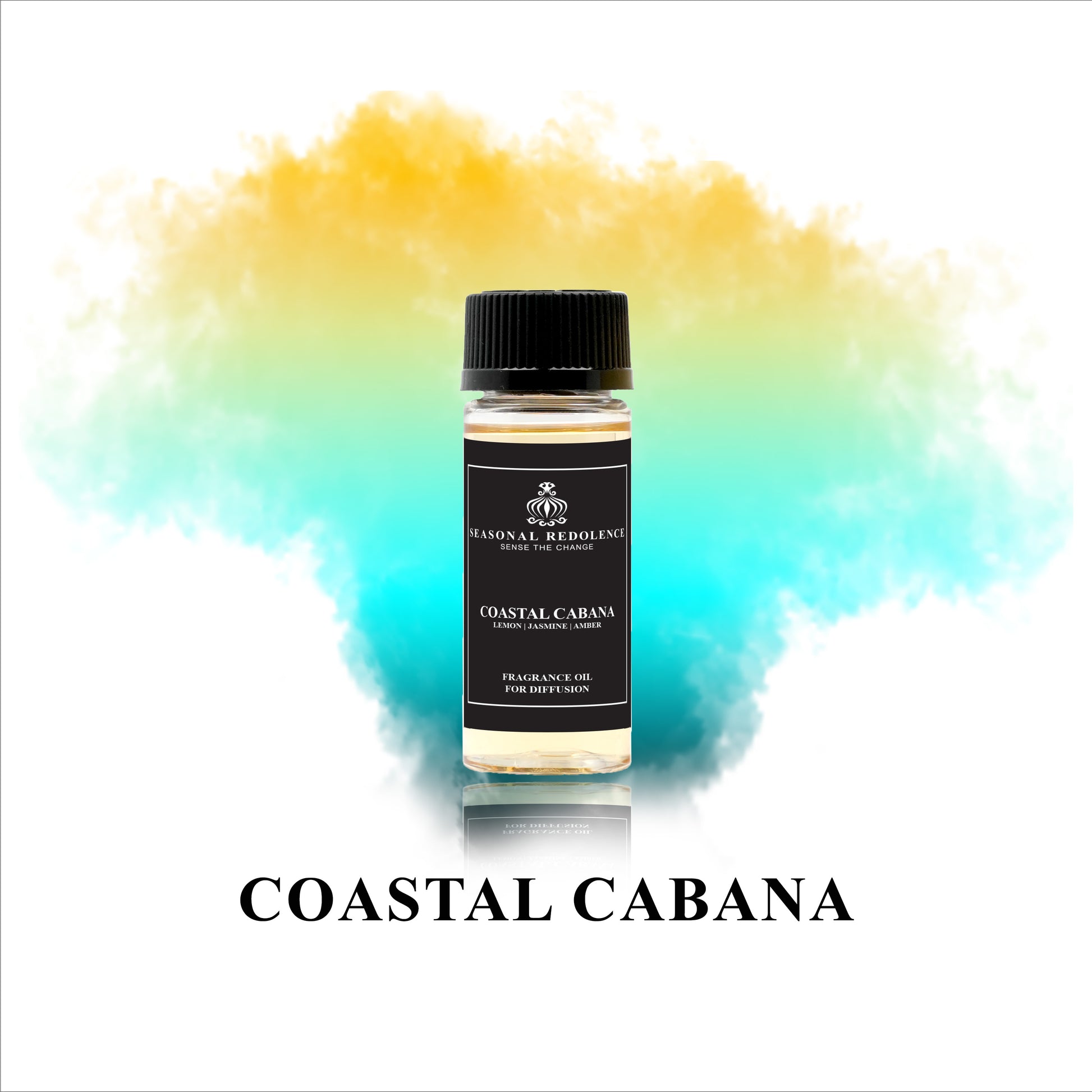 Introducing Coastal Cabana, a luxurious fragrance that will transport you to a seaside paradise. The invigorating top notes of lemon and bergamot are complemented by the subtle hint of jasmine and marine in the middle. The base of amber and musk adds a deep and sensual touch, making this scent truly exclusive. Indulge in a world of sophistication and escape to the coast with Coastal Cabana.