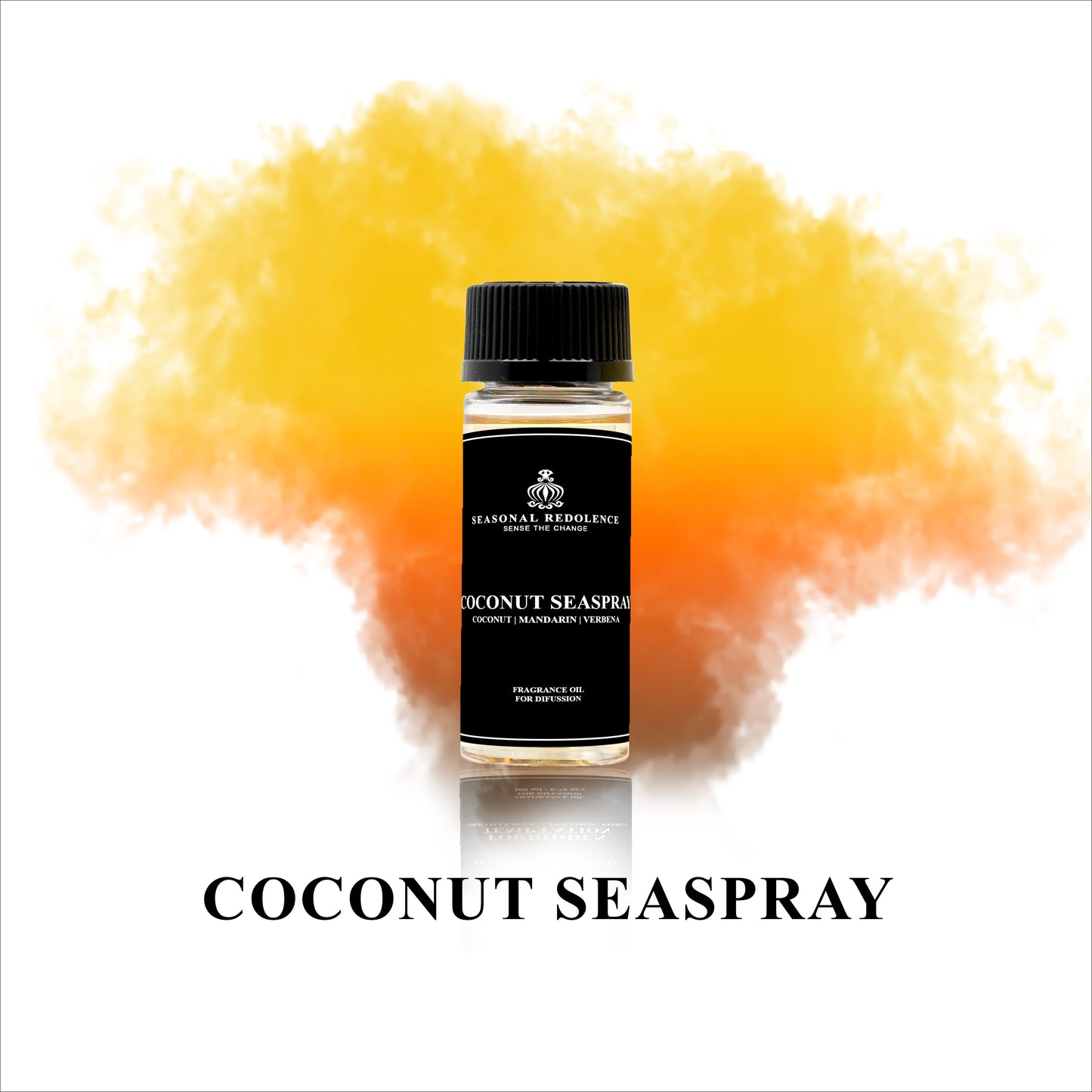 Indulge in the luxurious scent of Coconut Seaspray, a fragrance diffuser oil that transports you to an idyllic island escape. With top notes of lemon, lime, and mandarin blended with a refreshing verbena, this oil captures the essence of a tropical paradise. The heart notes of pineapple and jasmine are perfectly balanced with a base of creamy coconut, sandalwood, and musk for a truly luxurious experience.