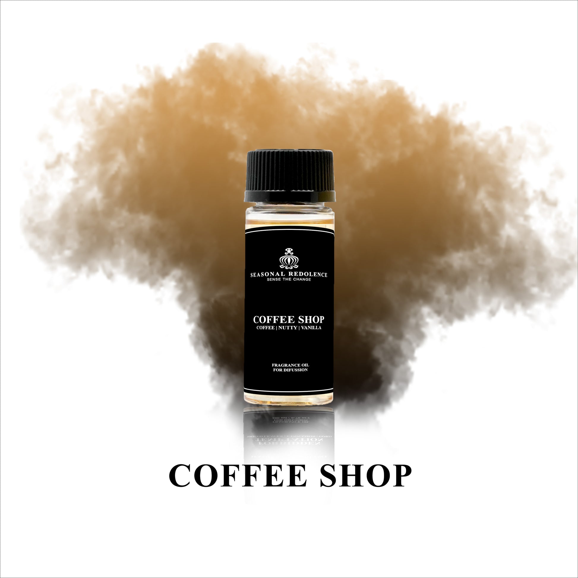 Indulge in the luxurious aroma of a coffee shop with our premium fragrance oil. The top notes of coffee and milk will awaken your senses, while the nutty and rich coffee middle notes add depth and complexity. The warm and comforting base of vanilla will transport you to a cozy coffee shop, creating an exclusive and sophisticated atmosphere.