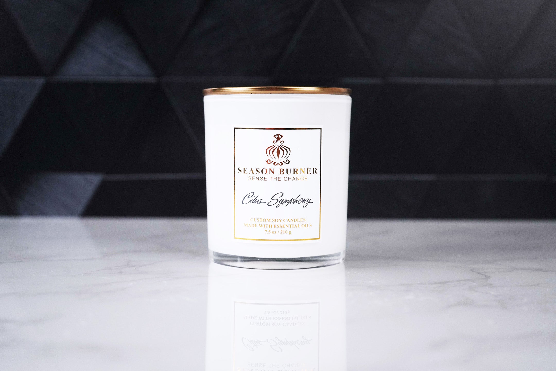 Notea Citrus Citrus Symphony Soy Candle – Seasonal Redolence