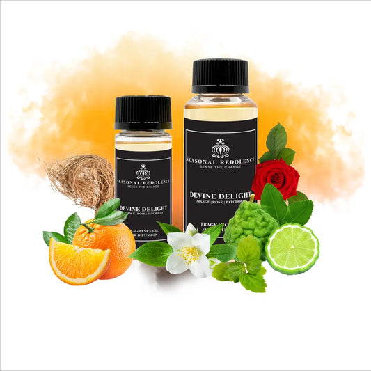 Elevate your space with Devine Delight, a refined fragrance journey that opens with bright citrus notes of orange and bergamot. The heart reveals a delicate floral symphony of rose and jasmine, creating an inviting warmth throughout your home. As the scent settles, earthy base notes of patchouli and vetiver provide a sophisticated anchor that lingers gracefully. Perfect for those who appreciate layered complexity and timeless elegance in their everyday environment.