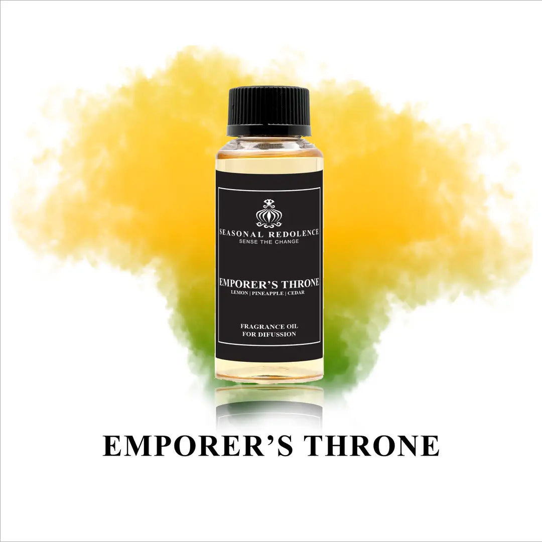 Emperor's Throne captures the essence of refined elegance with a meticulously crafted fragrance journey. The opening unfolds with bright lemon and pink pepper, accented by black currant's subtle depth. A luxurious heart of pineapple, jasmine, and patchouli creates an enchanting middle note that lingers gracefully. The composition settles into a distinguished base of cedar wood, oak moss, and musk.
