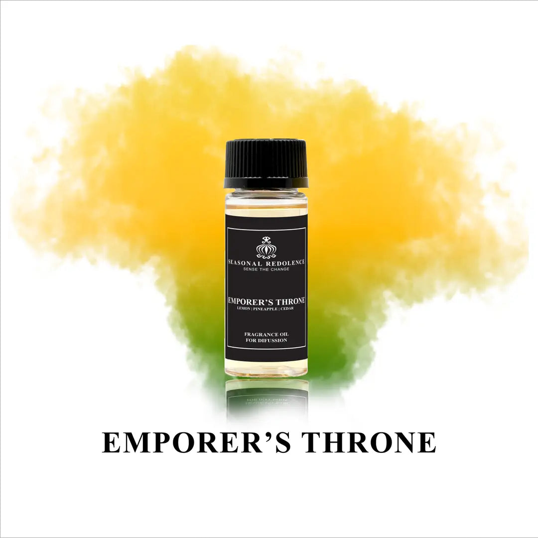 Emperor's Throne captures the essence of refined elegance with a meticulously crafted fragrance journey. The opening unfolds with bright lemon and pink pepper, accented by black currant's subtle depth. A luxurious heart of pineapple, jasmine, and patchouli creates an enchanting middle note that lingers gracefully. The composition settles into a distinguished base of cedar wood, oak moss, and musk.
