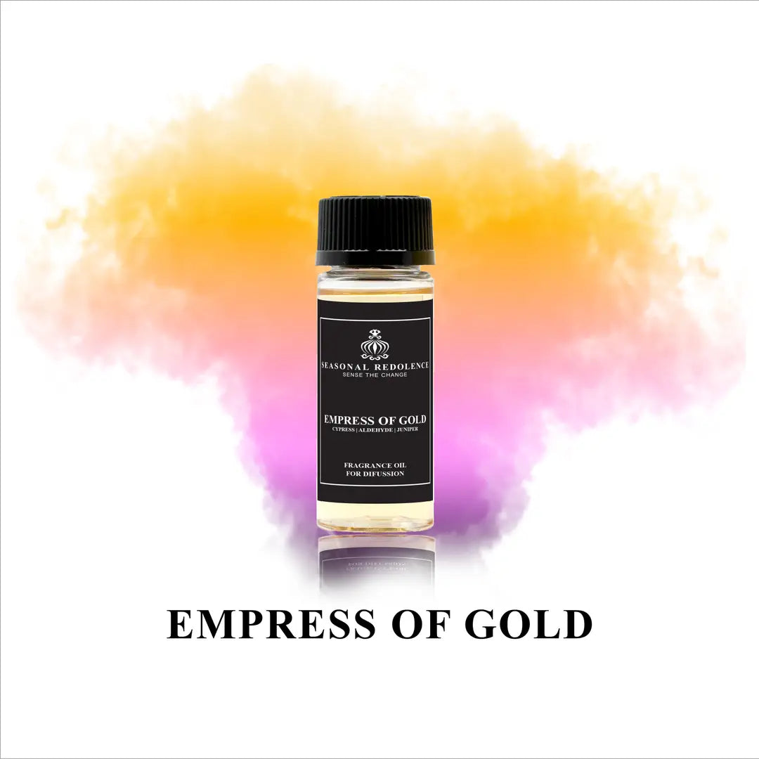 Empress of Gold captures the essence of refined elegance with its meticulously crafted fragrance profile. The composition opens with crisp cypress, pine, and camphor notes that invigorate the senses, transitioning into a sophisticated heart of aldehyde, rosemary, and violet. The luxurious base of juniper and sweet undertones creates a lingering, memorable finish that transforms any room into a sanctuary of understated opulence.