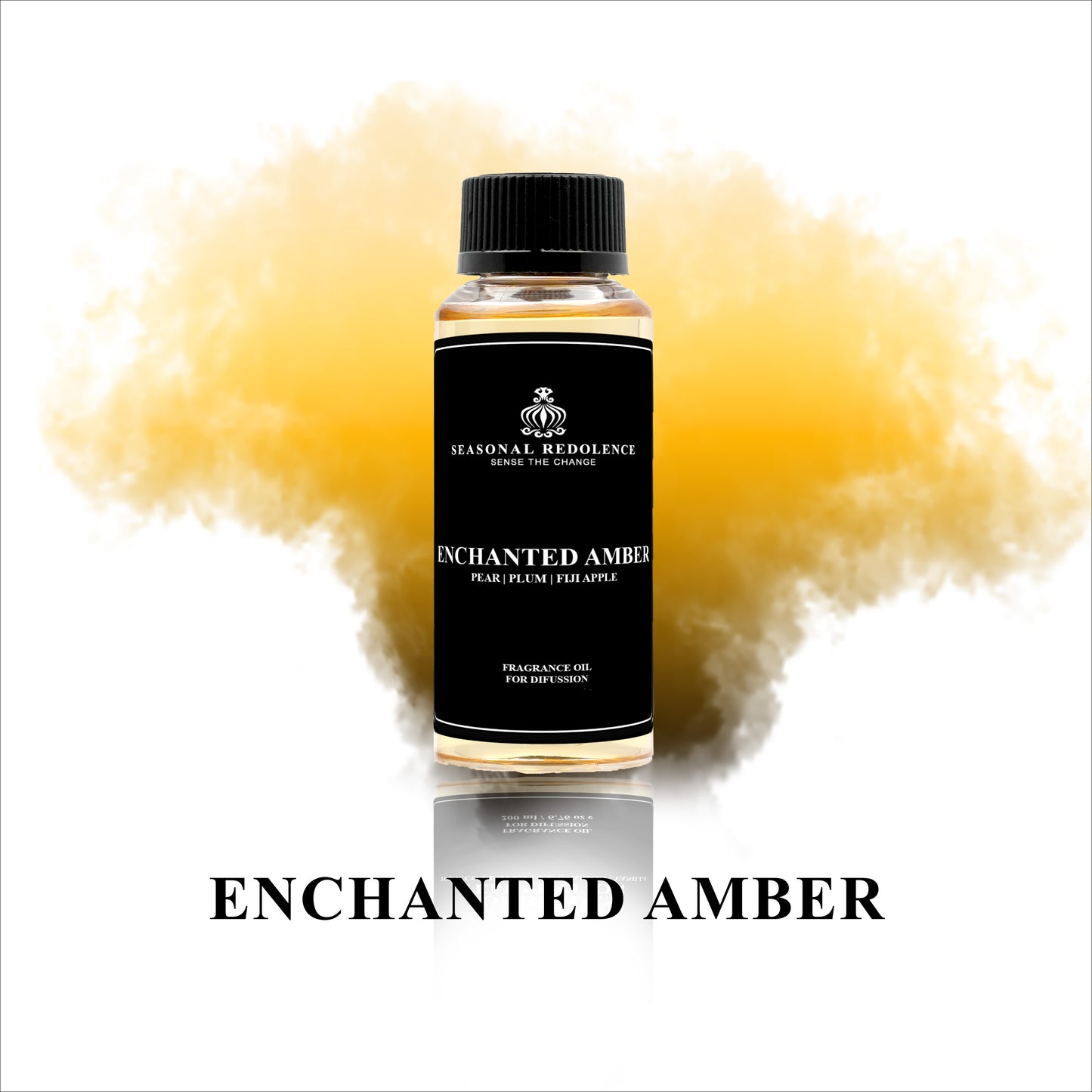Indulge in the refined elegance of our Enchanted Amber Luxury Fragrance Diffuser Oil. This sophisticated blend opens with crisp top notes of pear, plum, and apple, gracefully transitioning to a romantic heart of cherry blossom, rose, lily, and mimosa. The composition settles into a warm, sensual base of amber, musk, and wood that lingers beautifully throughout your space.