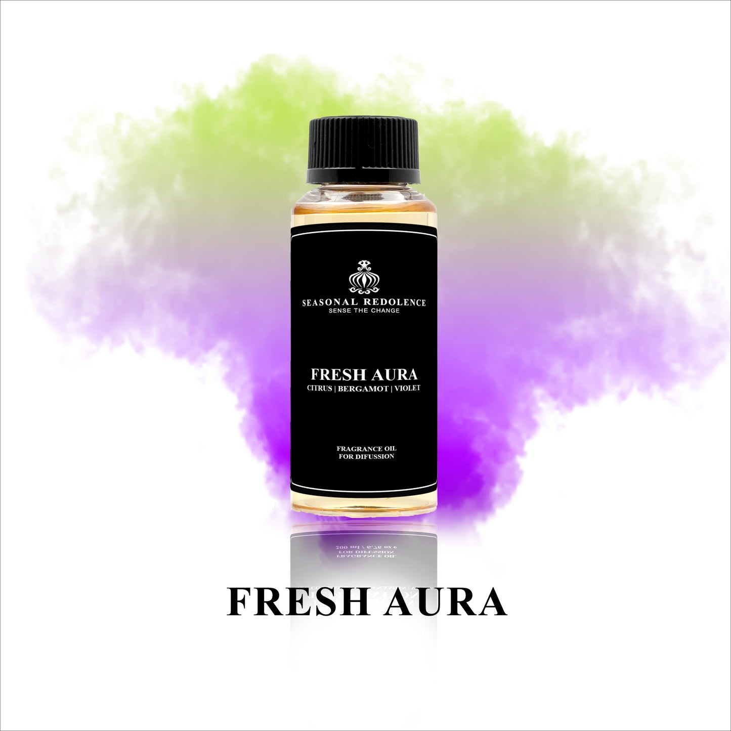 Indulge in the luxurious scents of Fresh Aura fragrance diffuser oil, inspired by Marriott. Let the refreshing notes of citrus, bergamot, and green tea invigorate your senses, while hints of jasmine, violet, and cypress transport you to a tranquil oasis. The perfect blend of amber and musk will leave you feeling refreshed and rejuvenated. Elevate your home with this exquisite fragrance.
