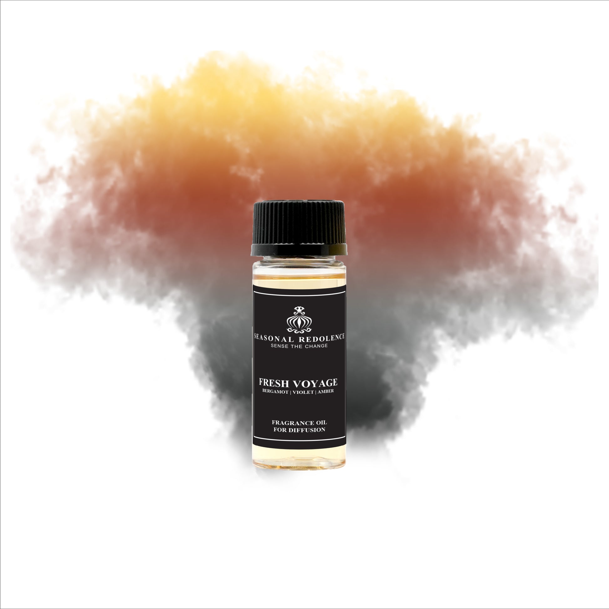 FRESH VOYAGE is a distinguished fragrance that unfolds like a journey through contrasting landscapes. Bergamot and birch tar open with crisp vitality, while leather adds an unexpected edge of refinement. The heart reveals a sophisticated floral tapestry—violet and muguet intertwine with creamy sandalwood, creating an elegant, almost ethereal presence. As the composition settles, amber and musk provide warmth, while cedar and guaiac wood ground the fragrance in woody sophistication. 