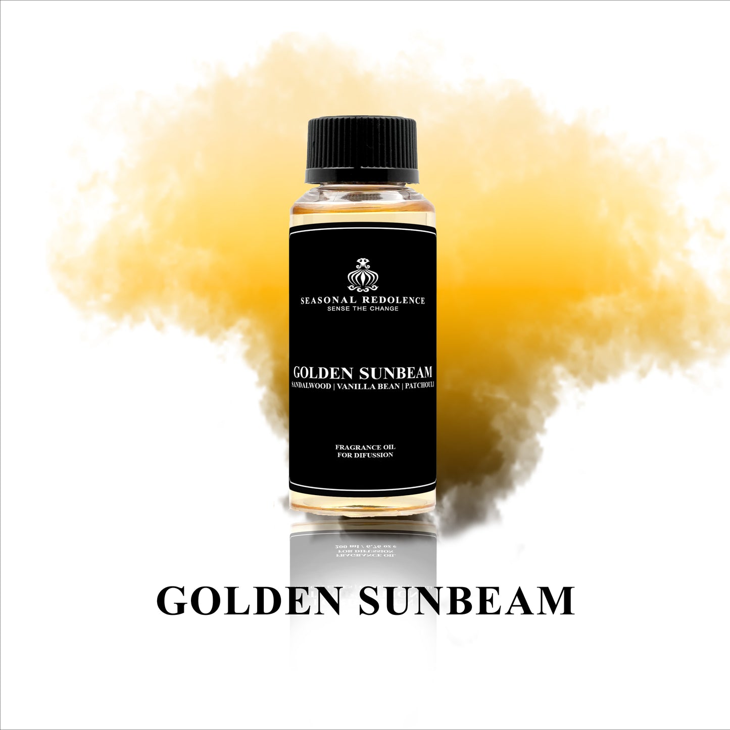 Introducing our Golden Sunbeam fragrance oil! With notes of white peach, bergamot, and lilac, this luxurious diffuser oil will fill your home with a warm and inviting scent. The middle notes of ylang ylang, calone, and cyclame add a beautiful floral touch, while the base notes of musk, sandalwood, vanilla bean, and patchouli provide a long-lasting and comforting aroma. Transform your space into an oasis with this irresistible fragrance oil.