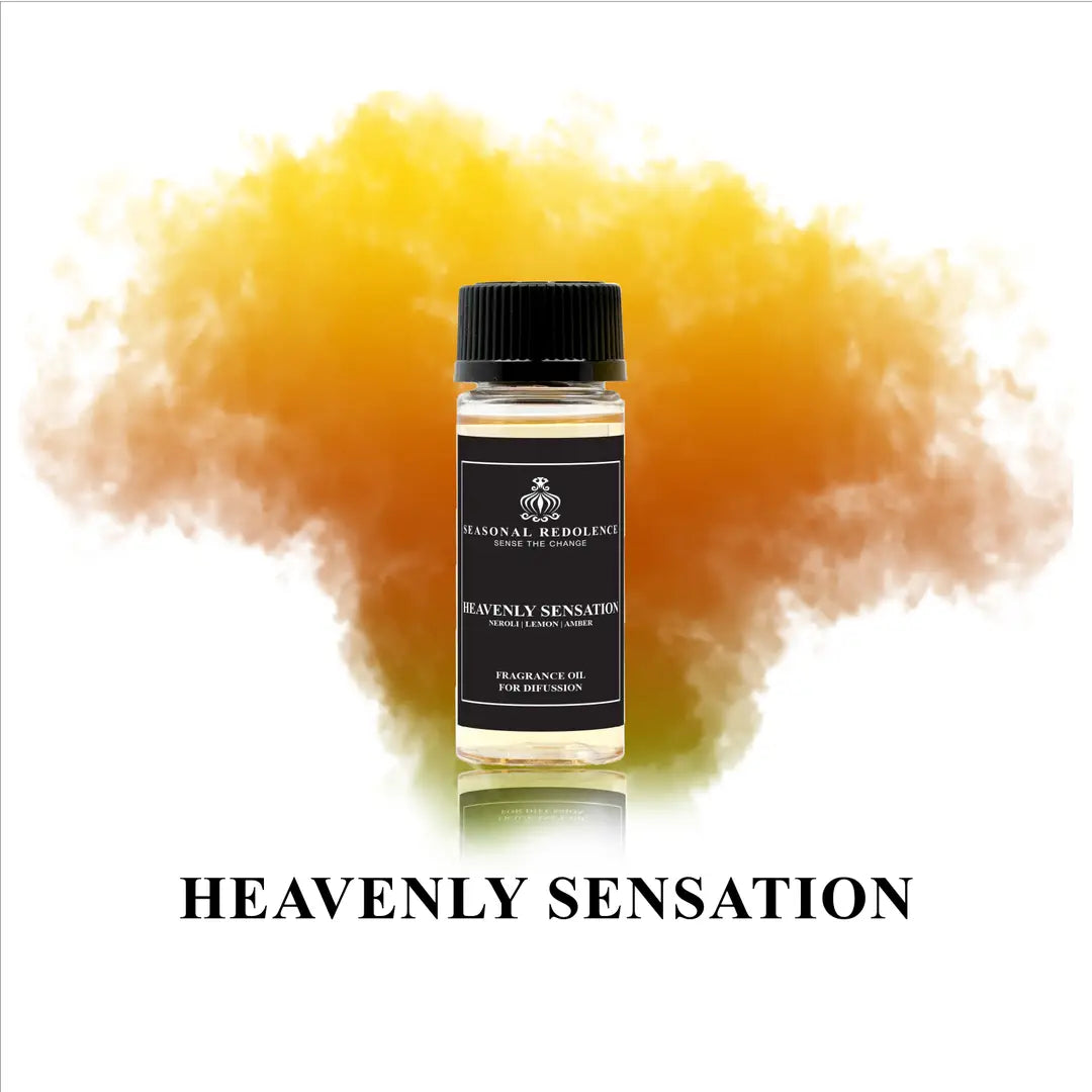 Heavenly Sensation captures the essence of refined elegance with its meticulously layered fragrance composition. The opening unfolds with bright lemon, basil, mint, and citrus notes that invigorate the senses. A sophisticated heart of neroli, lily of the valley, green tea, and water creates a delicate, airy middle that lingers gracefully. The composition settles into a warm, sensual base of amber, moss, and musk that anchors the entire experience.