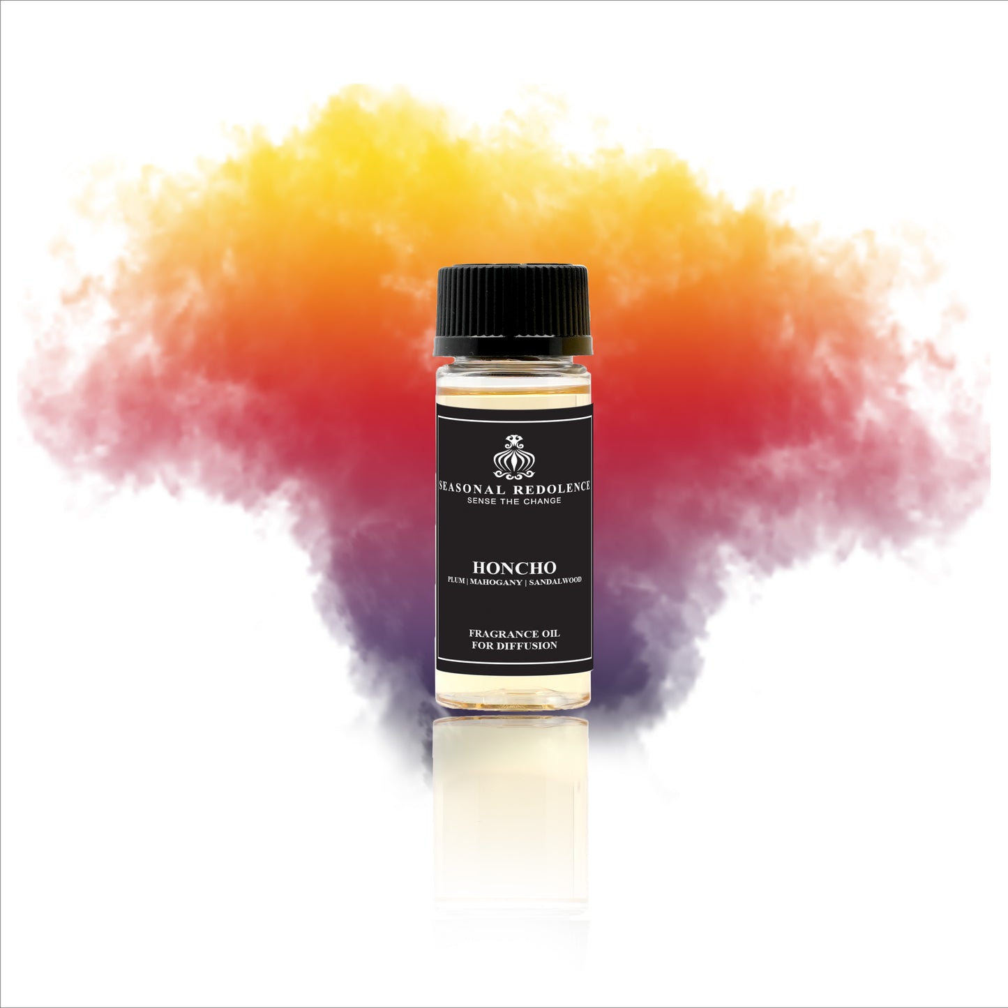 HONCHO opens with a vibrant blend of plum, oak moss, apple, lemon, bergamot, and ragwort, creating a fresh and invigorating introduction. Its heart features warm notes of mahogany, carnation, and cinnamon, adding rich depth and complexity. The fragrance settles into a sophisticated base of sandalwood, olive tree, vanilla, vetiver grass, and pine tree, delivering a balanced and lasting finish that exudes refined strength.