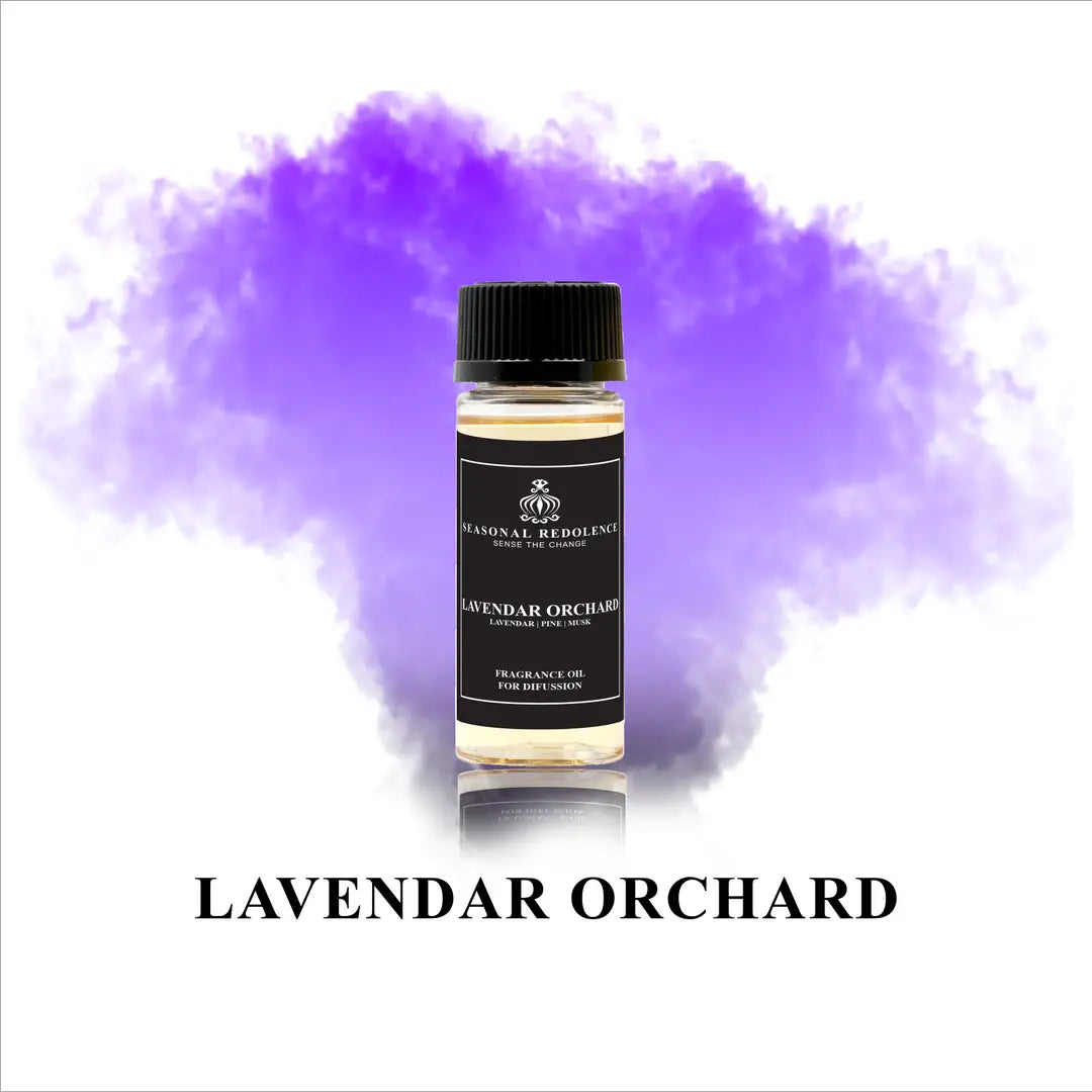 Discover the refined elegance of our Lavender Orchard Luxury Home Diffuser Scent Oil. This sophisticated fragrance opens with bright citrus notes of lemon and orange, softened by calming lavender. The heart reveals a harmonious blend of pine and delicate florals, grounded by the warmth of tonka bean. Base notes of creamy vanilla, rich caramel, and sensual musk create a luxurious finish that lingers gracefully throughout your space. Perfect for elevating any room with understated refinement.