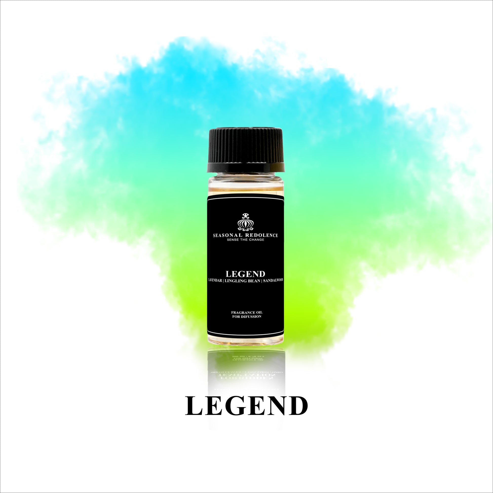 Experience the luxury of Legend fragrance diffuser oil. Our blend of top notes of lavender, pineapple, and bergamot harmoniously combines with middle notes of oakmoss, geranium, coumarin, and rose to create a unique aroma. With a base of lingling bean and sandalwood, indulge in a rich and elegant ambiance.