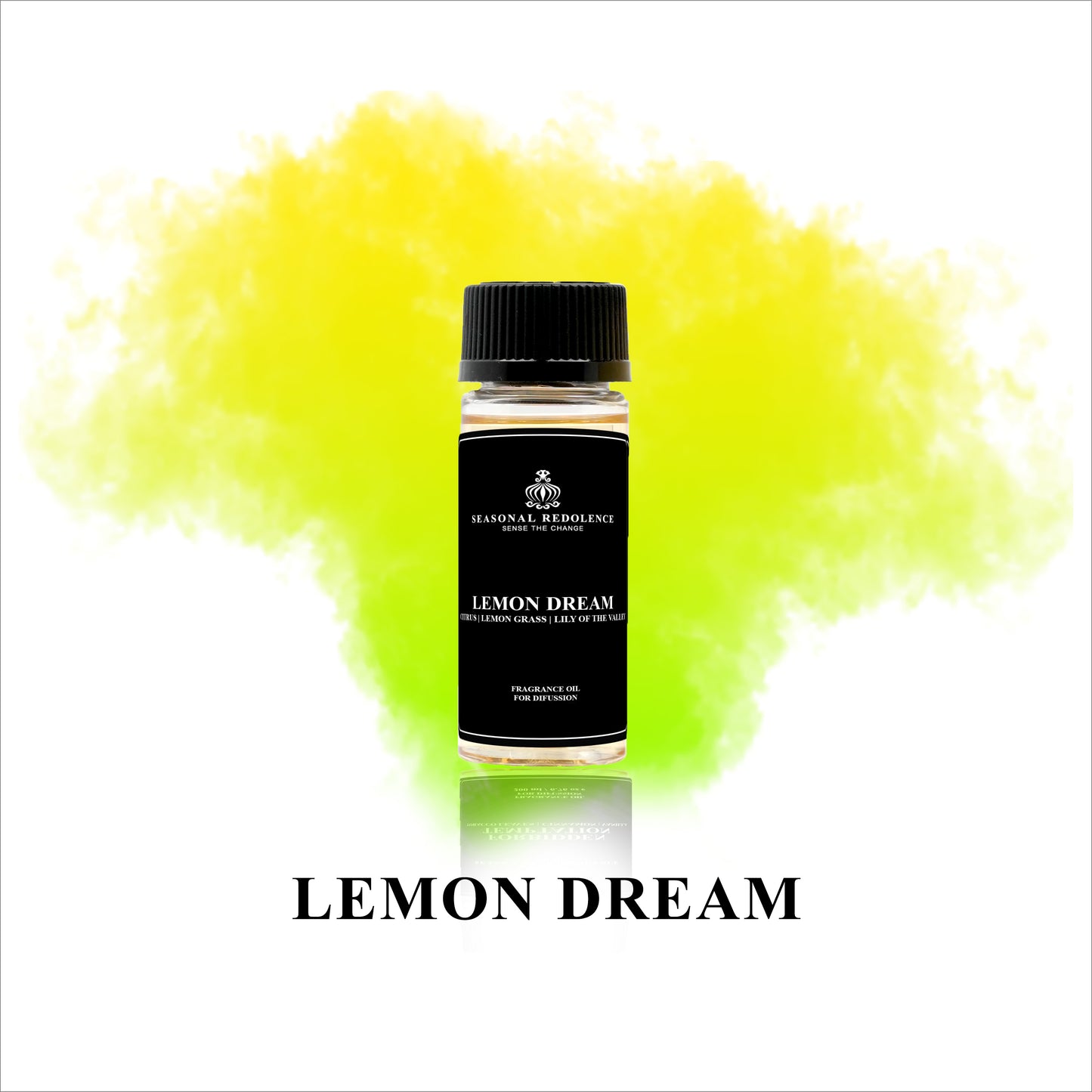 Experience the refreshing and invigorating scent of our Lemon Dream Luxury Fragrance Diffuser Oil. This premium blend features top notes of citrus and green, followed by a dynamic middle layer of lemongrass, white flower, rose, and lily of the valley. The base notes of musk and cedar add a grounding and long-lasting layer to this luxurious fragrance. Elevate your space and mood with Lemon Dream.
