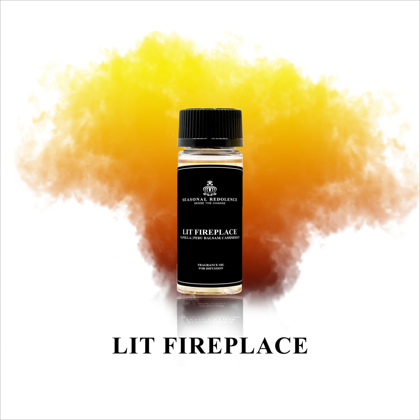 Discover the warm and inviting aroma of Lit Fireplace Luxury Fragrance Diffuser Oil. The top notes of cloves and orange blossom create a comforting ambiance. The heart of chestnut and juniper add a touch of earthiness, while the base notes of vanilla, peru balsam, and cashmeran provide a subtle sweetness. Transform any space into a cozy haven with this fragrance oil.