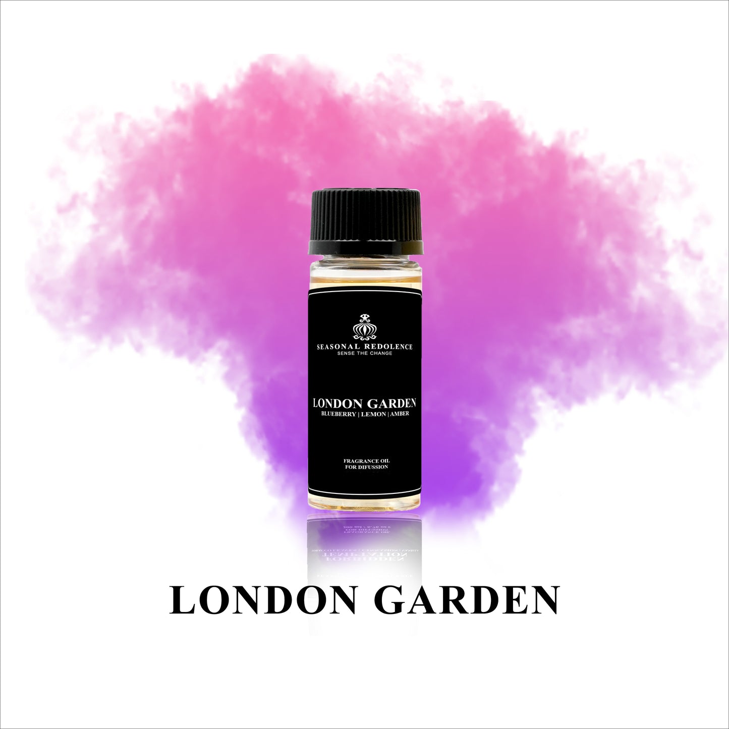 Indulge in the luxurious scent of London's finest gardens with our diffuser oil. The top notes of peach, apricot, plum, and blackcurrant blend perfectly with the delicate middle notes of jasmine and peony. Finished with the warm base notes of musk, vanilla, and cedar, this fragrance will transport you to a blooming paradise.
