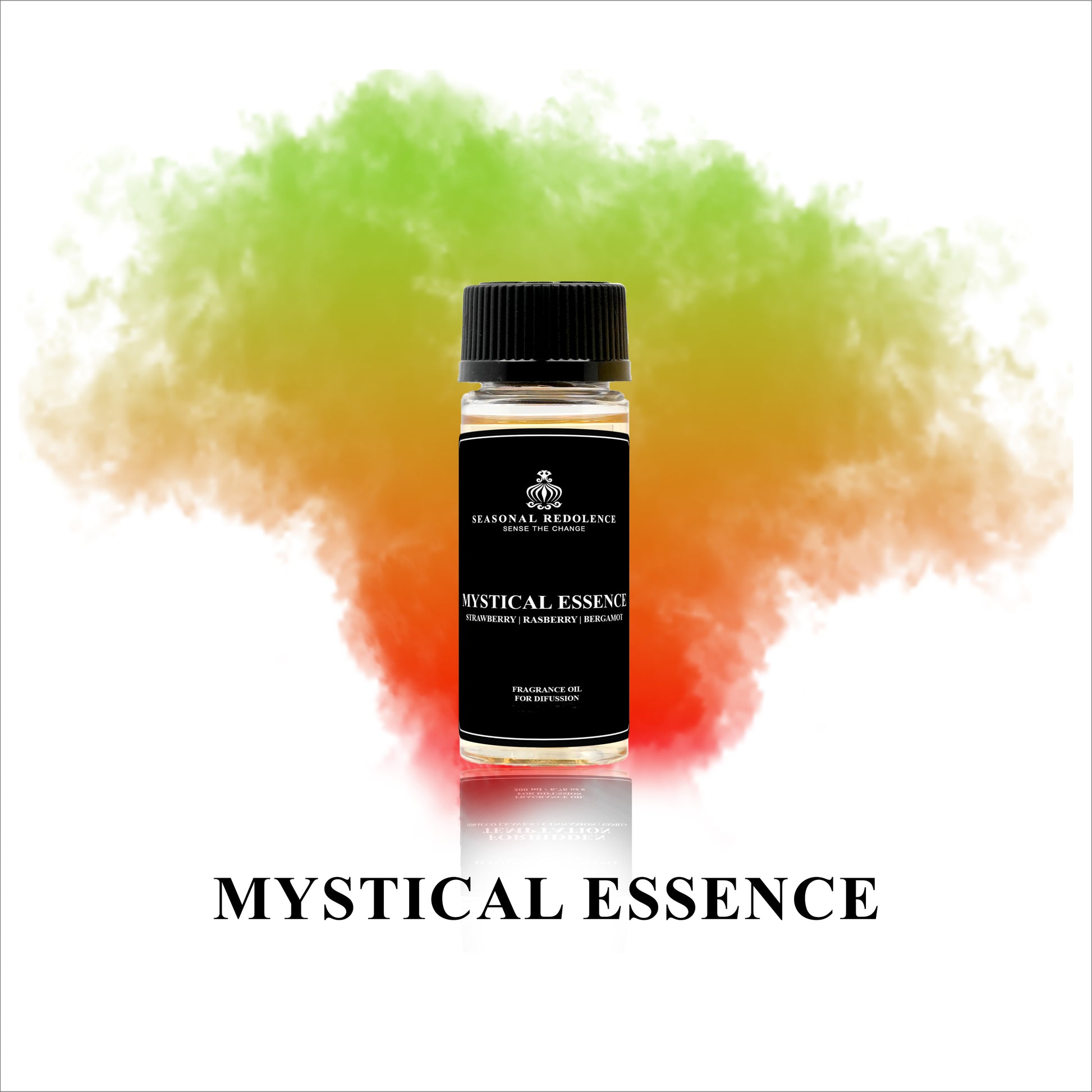 Experience the enchanting blend of fruity and floral notes with Mystical Essence Luxury Fragrance Diffuser Oil. Delight your senses with top notes of strawberry, raspberry, bergamot, and pear, complimented by middle notes of mandala, peony, orange blossom, and jasmine. The base notes of patchouli, musk, and ambroxide add depth and complexity to this luxurious scent. Elevate your space with this expertly crafted fragrance oil.