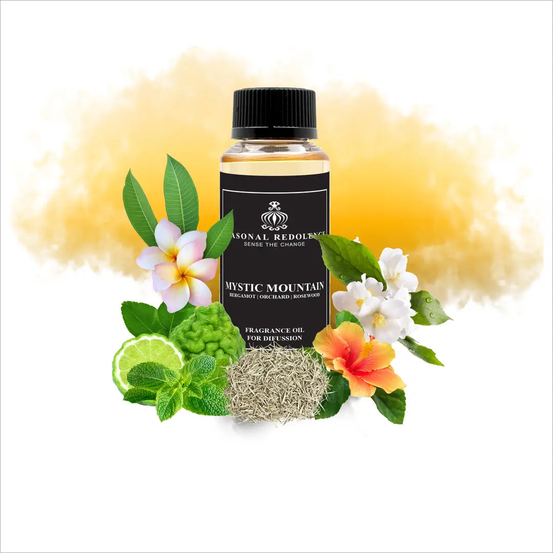 Escape to an ethereal realm with this sophisticated fragrance inspired by the legendary Shangri-La. The composition opens with crisp bergamot, delicate white tea, and refreshing spearmint, leading into a heart of exotic orchid, frangipani, hibiscus, and jasmine. The luxurious base of rosewood, okra seed, musk, and white narcissus creates an enchanting finish that lingers gracefully throughout your space.