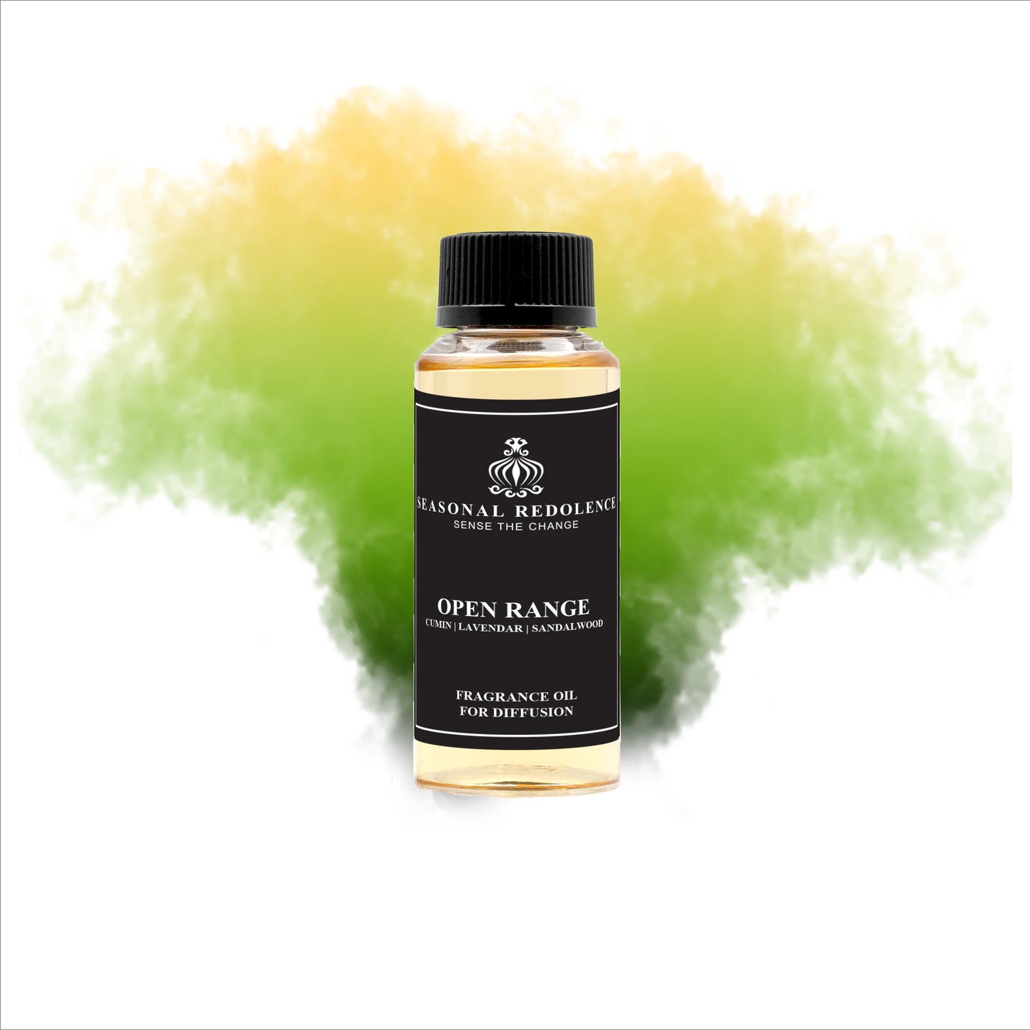 OPEN RANGE presents an audacious olfactory experience that defies convention. The opening strikes with unexpected spice—mustard and cumin paired with bright bergamot—creating an intriguing, almost culinary allure. The heart softens this boldness with creamy almond, soothing lavender, and luminous jasmine, revealing unexpected gentleness beneath the initial intensity. 