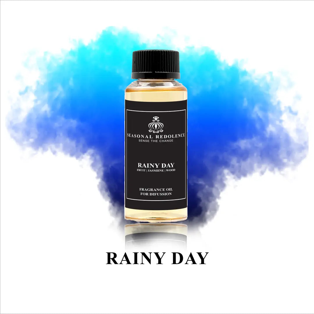Transform your space with this refined home diffuser oil, where bright citrus and fruit notes open to a heart of delicate florals—jasmine, rose, and lily of the valley—before settling into a warm, grounding base of wood, balm, and musk. Perfect for creating an atmosphere of understated elegance, this sophisticated blend captures the essence of a serene rainy day, enveloping your home in timeless luxury and subtle complexity.