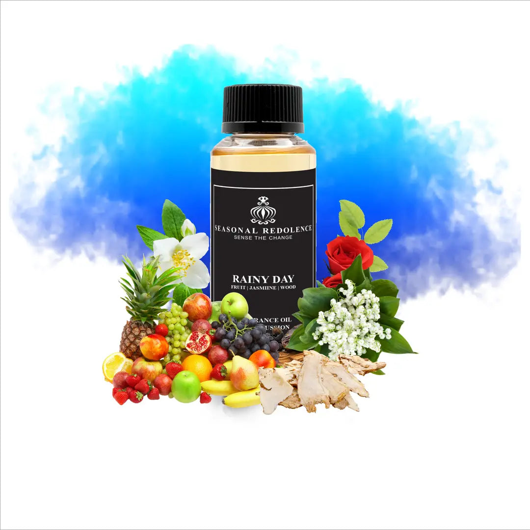 Transform your space with this refined home diffuser oil, where bright citrus and fruit notes open to a heart of delicate florals—jasmine, rose, and lily of the valley—before settling into a warm, grounding base of wood, balm, and musk. Perfect for creating an atmosphere of understated elegance, this sophisticated blend captures the essence of a serene rainy day, enveloping your home in timeless luxury and subtle complexity.