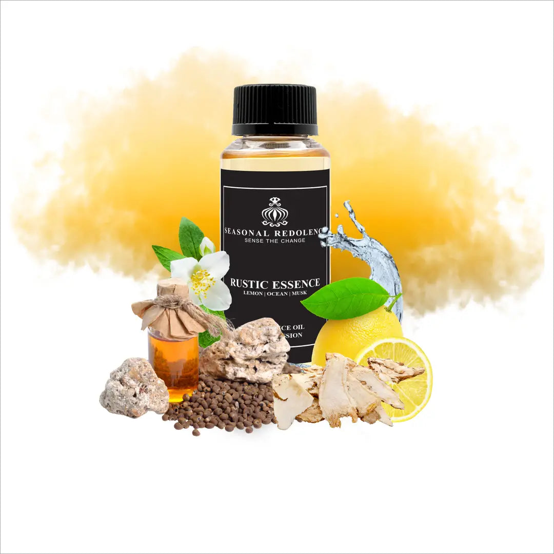 Discover the refined elegance of this luxury home oil diffuser scent, where bright lemon and delicate tea notes open into a captivating heart of ocean breeze and jasmine. The composition settles into a warm, sensual base of musk and ambergris, creating an enveloping fragrance that transforms your space.