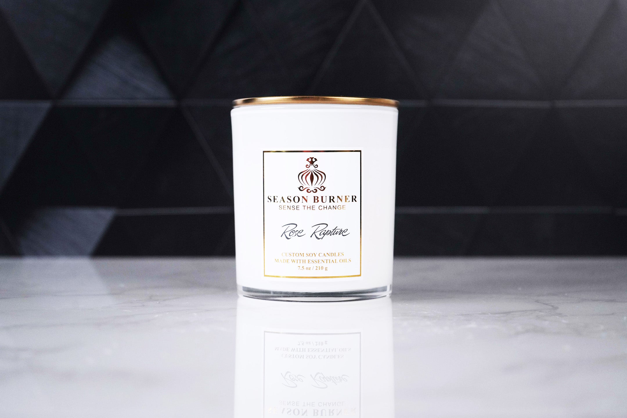Rose Rapture Rose Rapture Soy Candle – Seasonal Redolence