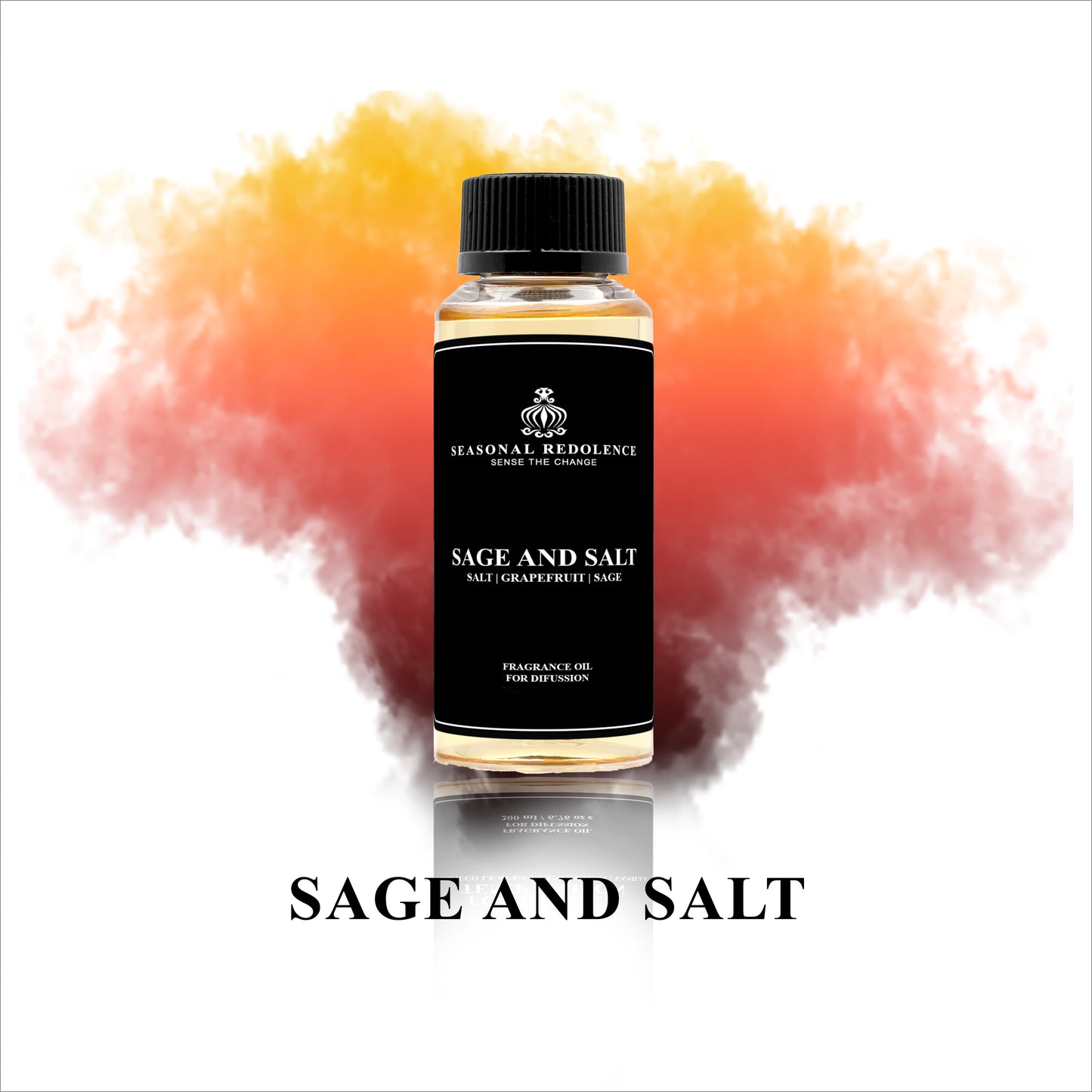Experience a luxurious fragrance with our Sage and Salt Diffuser Oil. The top note of salt grapefruit provides a refreshing and invigorating scent, while the middle note of sage brings a sense of calm and balance. Finally, the base note of ambrette adds a warm and sensual touch. Transform your space into a tranquil oasis with this expertly crafted blend.