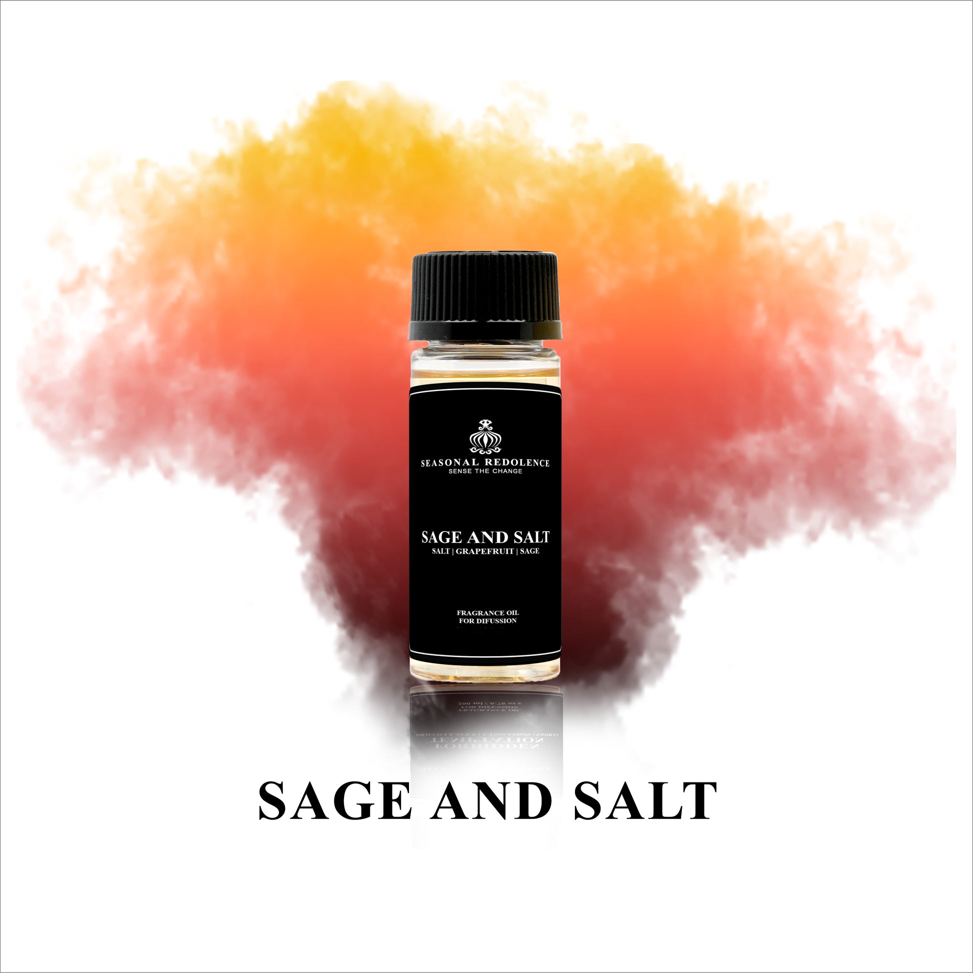 Experience a luxurious fragrance with our Sage and Salt Diffuser Oil. The top note of salt grapefruit provides a refreshing and invigorating scent, while the middle note of sage brings a sense of calm and balance. Finally, the base note of ambrette adds a warm and sensual touch. Transform your space into a tranquil oasis with this expertly crafted blend.