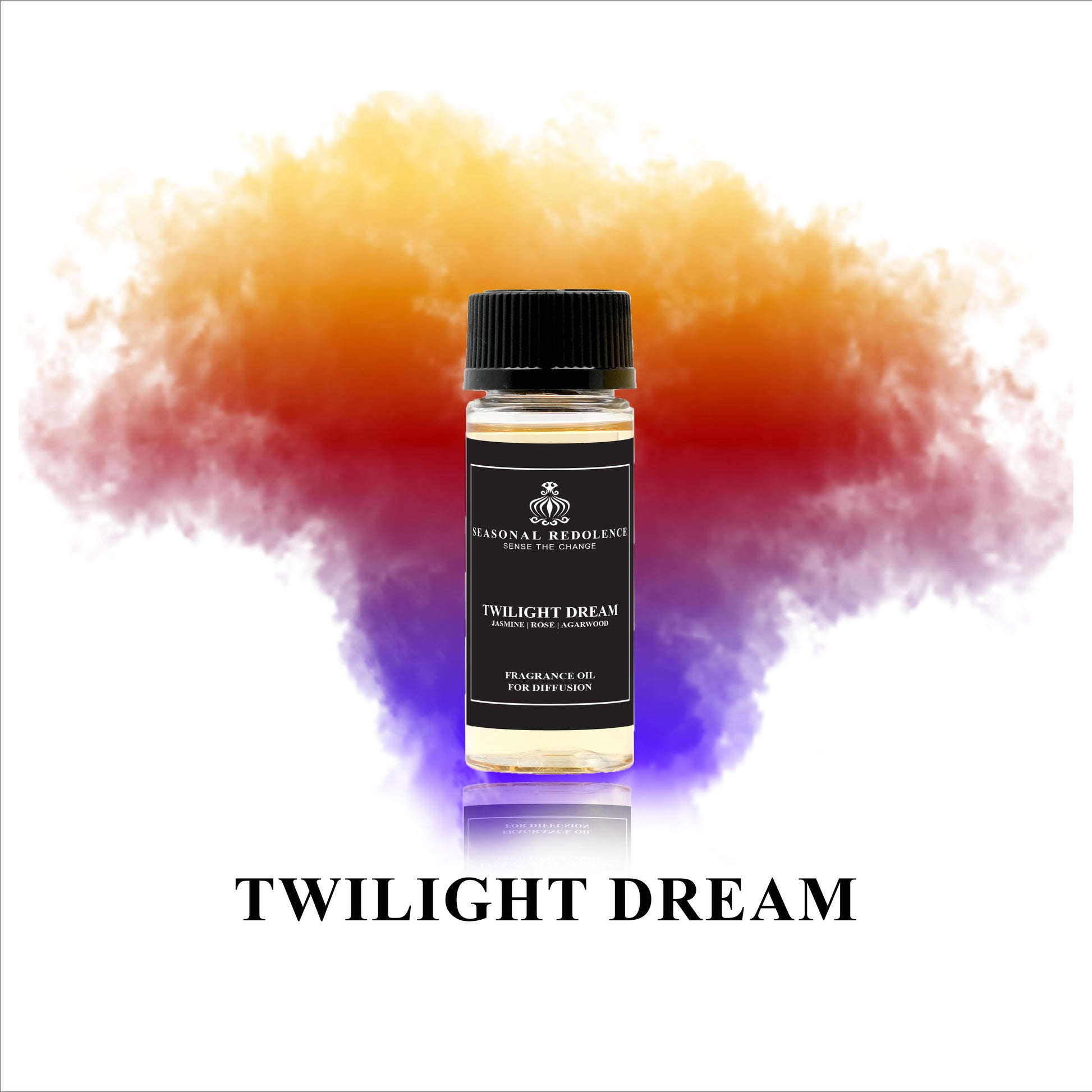 Experience the allure of Twilight Dream with its captivating blend of jasmine and orange blossom, accented by delicate notes of rose, cinnamon, and peach. As the scent settles, the luxurious base of agar wood, sandalwood, leather, and amber evokes a sense of mystery and sophistication. Indulge in this dreamy fragrance today.