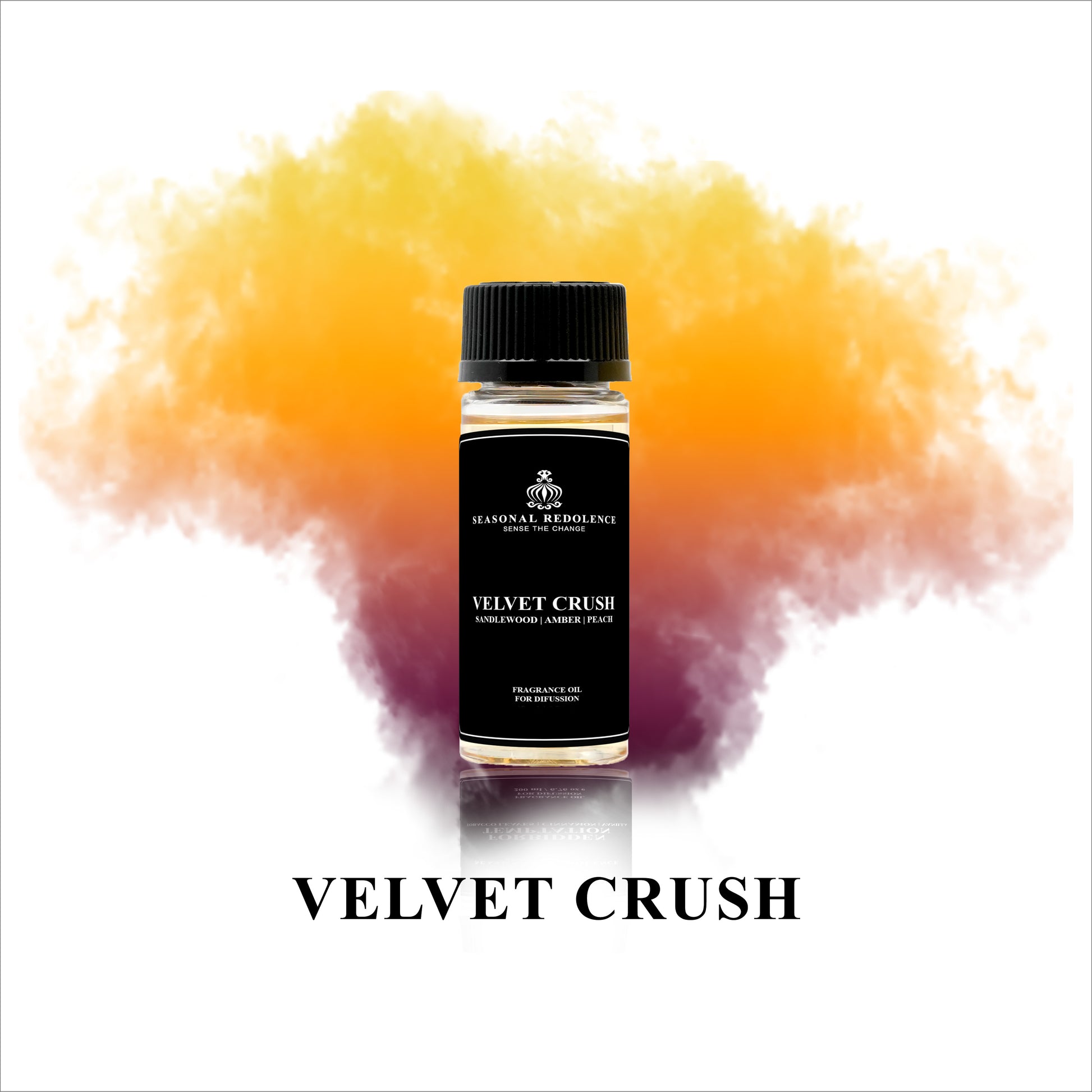 Experience the ultimate indulgence with our Velvet Crush Luxury Fragrance Diffuser Oil. Top notes of blackcurrant, lemon, peach, and plum are complemented by a floral bouquet of rose, lily, and violet. Finally, the warm and rich base notes of sandalwood, amber, musk, and vetiver create a scent that is both luxurious and long-lasting. Elevate your space with this exquisite fragrance.