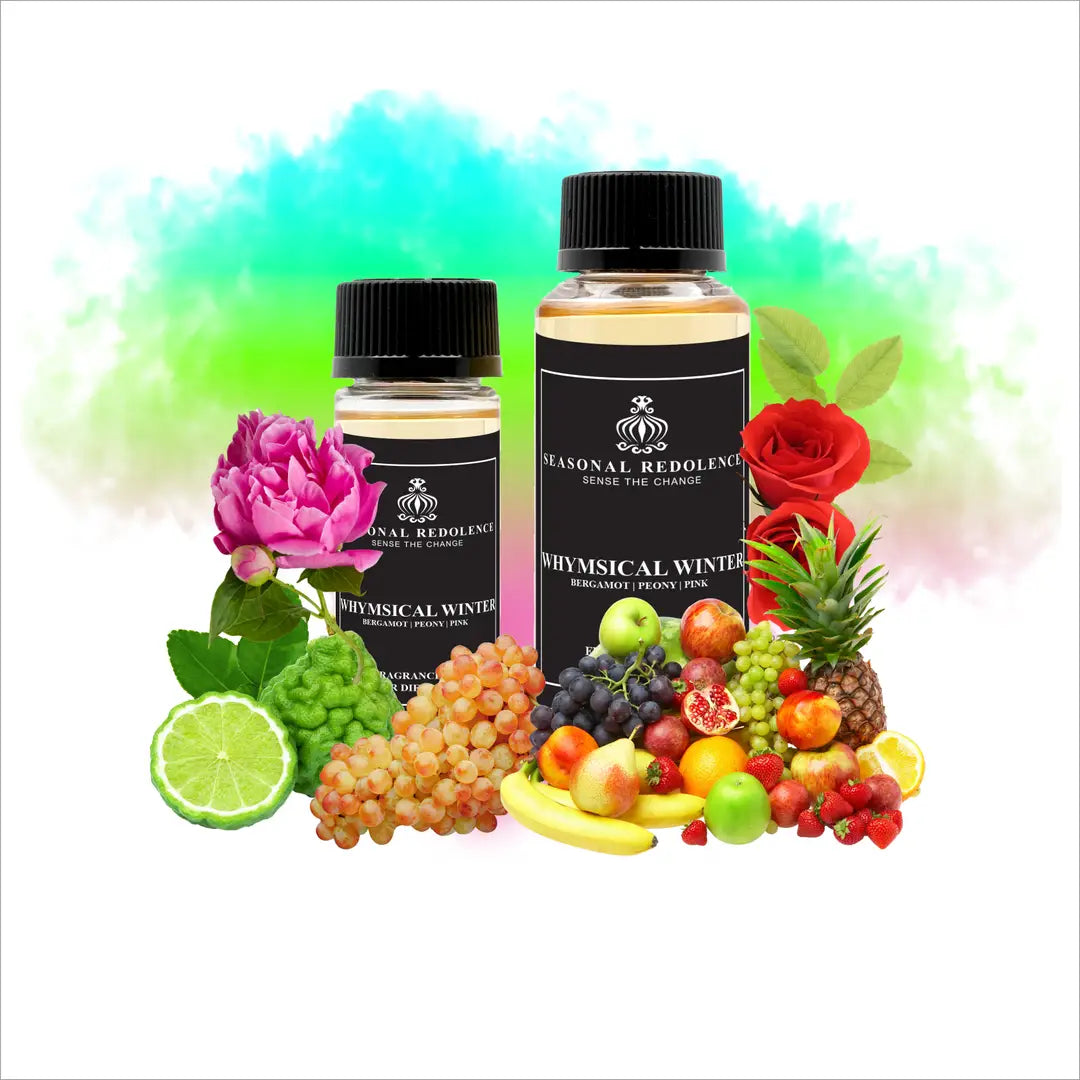 Elevate your home with this sophisticated fragrance oil, opening with bright bergamot and fruity top notes that immediately captivate. The heart reveals delicate peony and rose, creating an elegant floral bouquet. As the scent settles, warm pink pepper, muscat, and canelli base notes provide a luxurious, lingering finish.