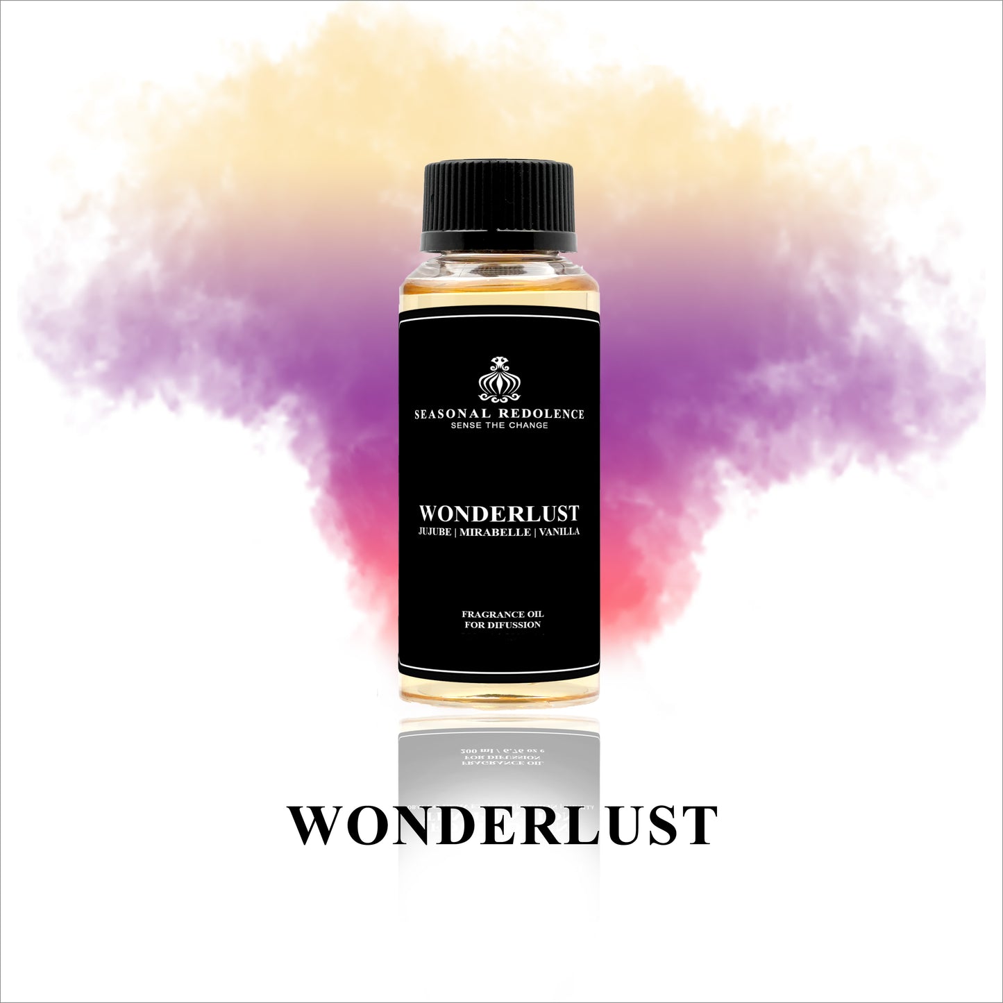 Indulge in pure luxury with Wonderlust Fragrance Diffuser Oil. Let the top notes of jujube and mirabelle envelop you in their sweet embrace, while the middle notes of freesia and jasmine transport you to a garden of pure bliss. Finally, bask in the warm and comforting base notes of vanilla, sandalwood, and moss, making every moment an exclusive experience.