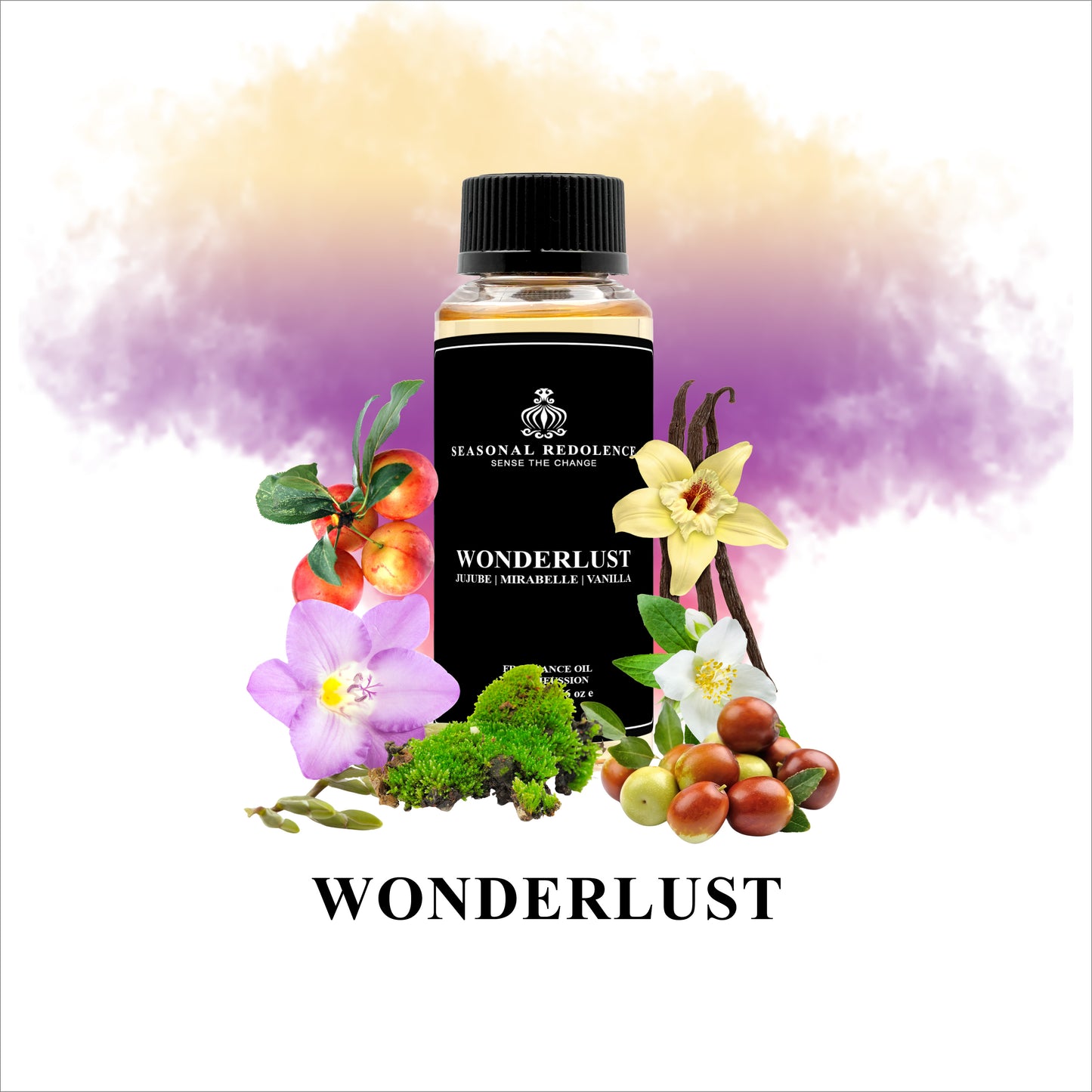 Indulge in pure luxury with Wonderlust Fragrance Diffuser Oil. Let the top notes of jujube and mirabelle envelop you in their sweet embrace, while the middle notes of freesia and jasmine transport you to a garden of pure bliss. Finally, bask in the warm and comforting base notes of vanilla, sandalwood, and moss, making every moment an exclusive experience.