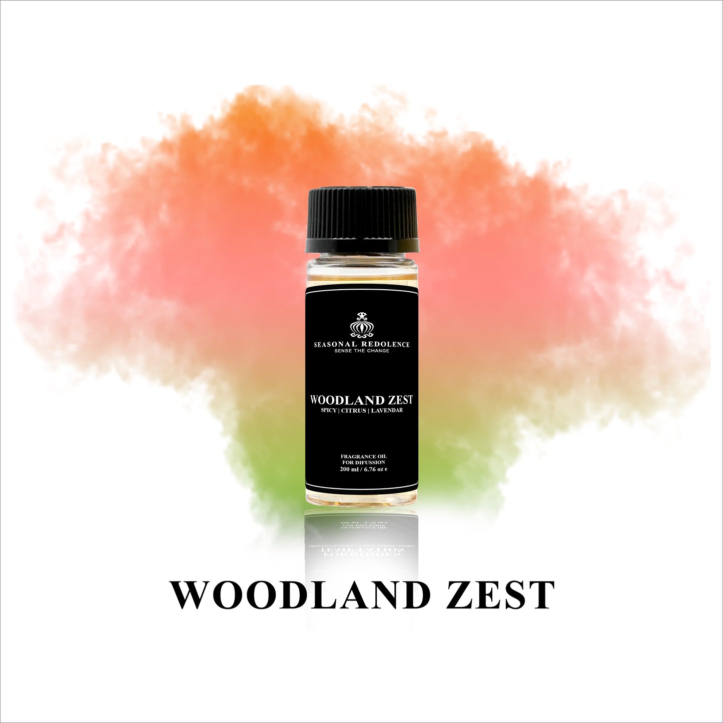 Woodland Zest captures the essence of Parisian elegance with a dynamic fragrance journey. Bright citrus and spicy top notes give way to a refined heart of cedar, lavender, and delicate lily of the valley. The sophisticated base of patchouli, oak moss, and vetiver creates a grounding finish that lingers beautifully. 