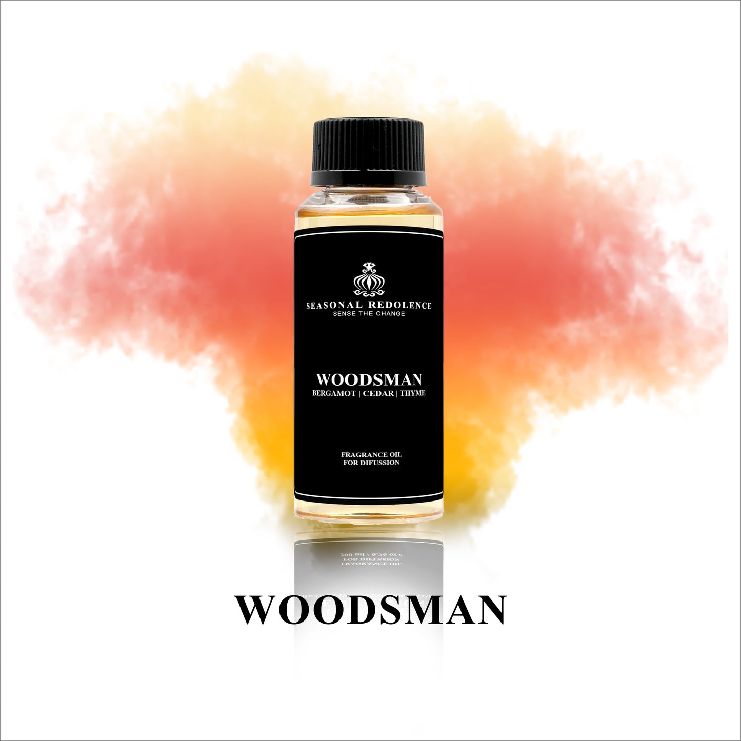 Indulge in the luxurious scent of Woodsman, with top notes of Bergamot and Grapefruit, middle notes of Cedar and Thyme, and a base of Agarwood and Patchouli. Elevate your space with this exclusive fragrance blend, evoking the sophistication and refinement of a timeless fragrance.